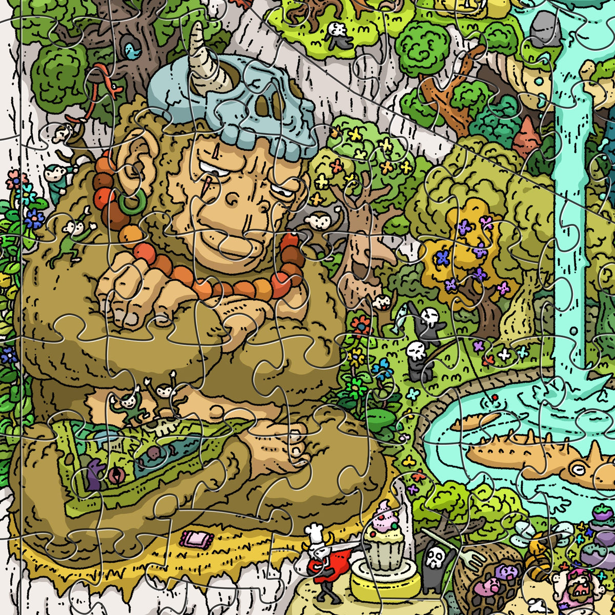 The Peckish Pirates - 1,000-Piece Magic Jigsaw Puzzle