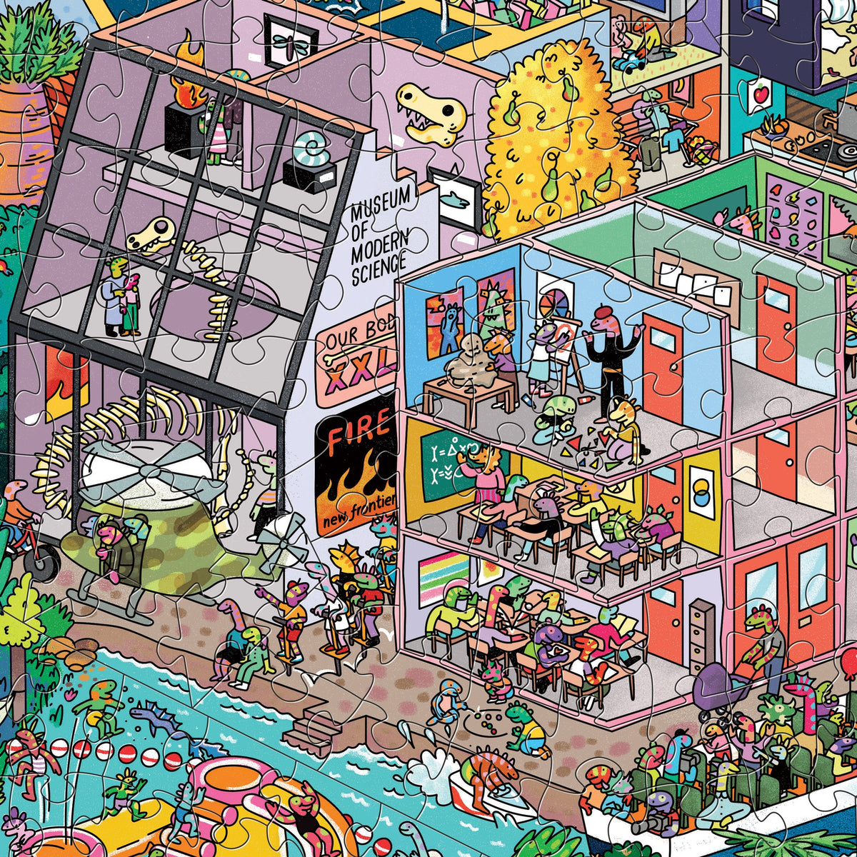 Big Rock City - 1,000-Piece Magic Jigsaw Puzzle