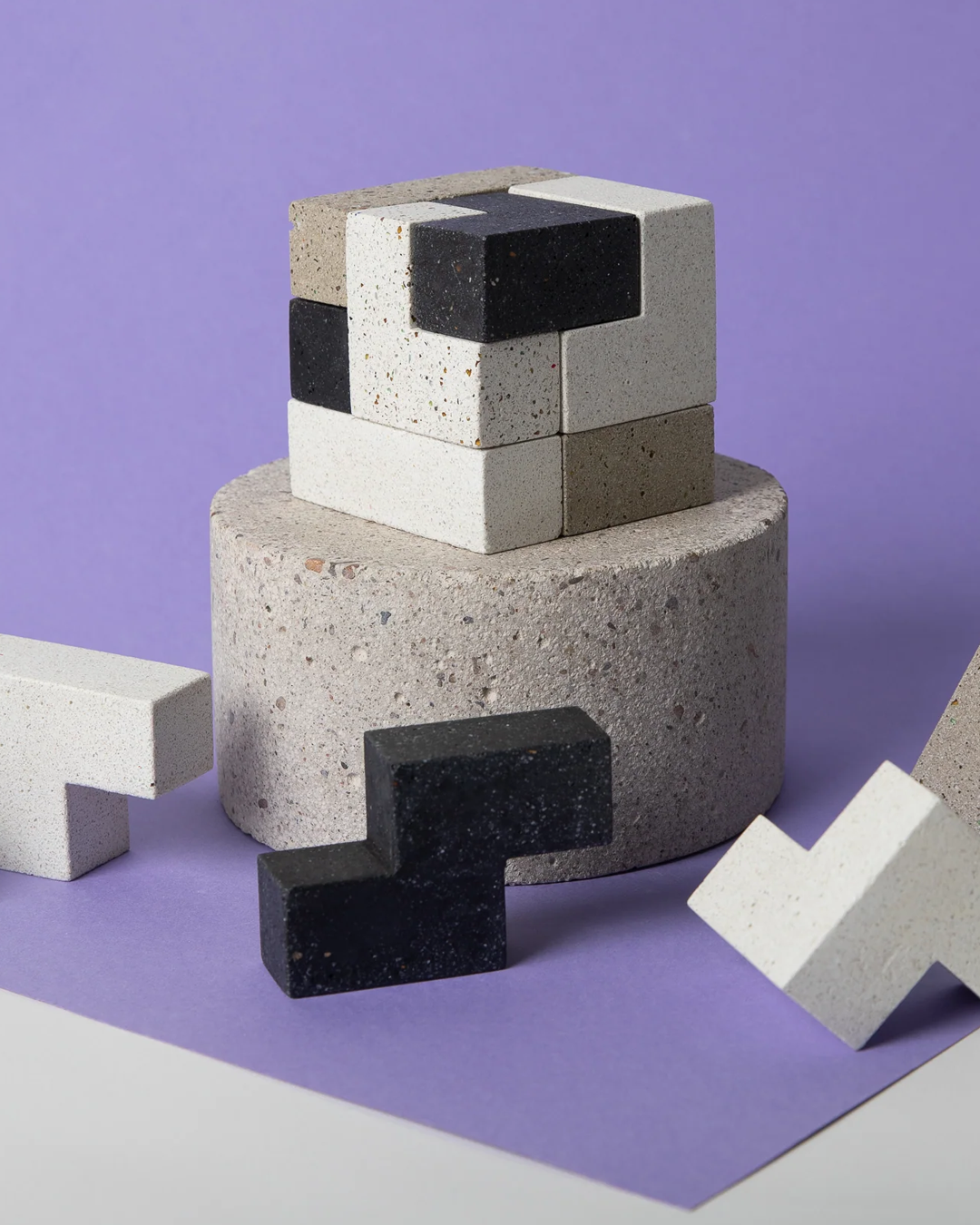 Terrazzo Puzzle Cube