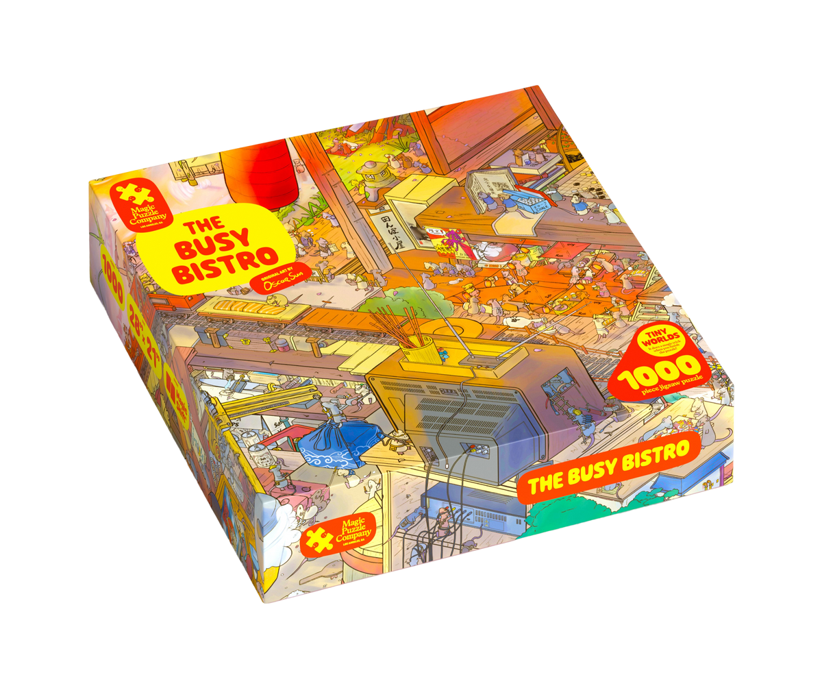 The Busy Bistro - 1,000-Piece Magic Jigsaw Puzzle