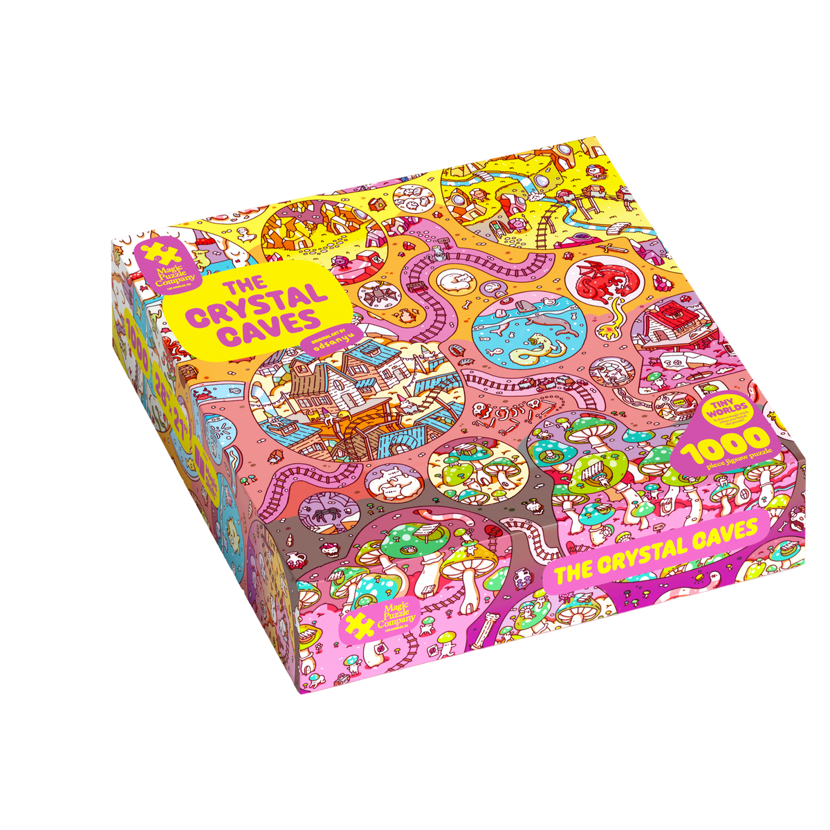 The Crystal Caves - 1,000-Piece Magic Jigsaw Puzzle