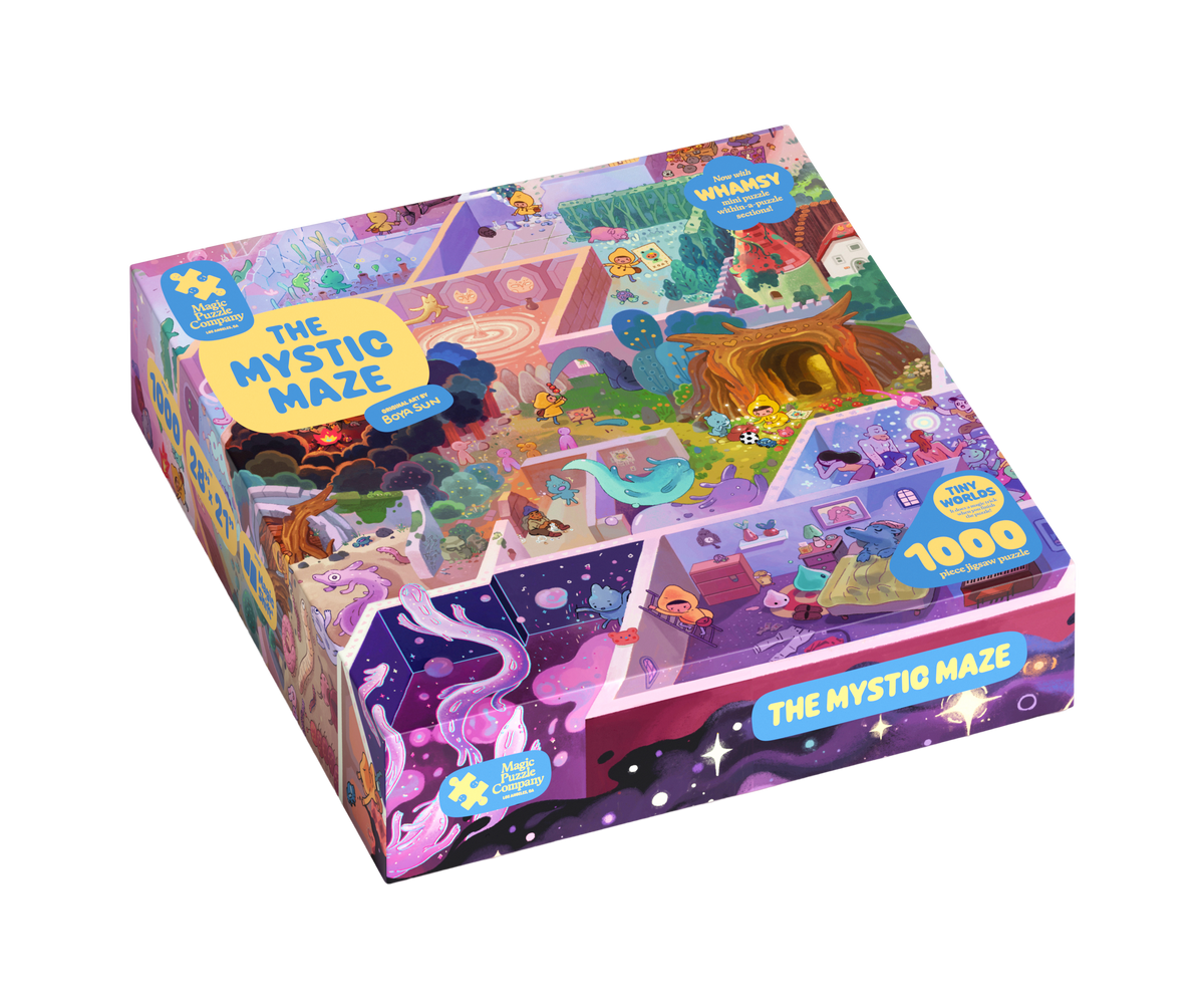 The Mystic Maze - 1,000-Piece Magic Jigsaw Puzzle