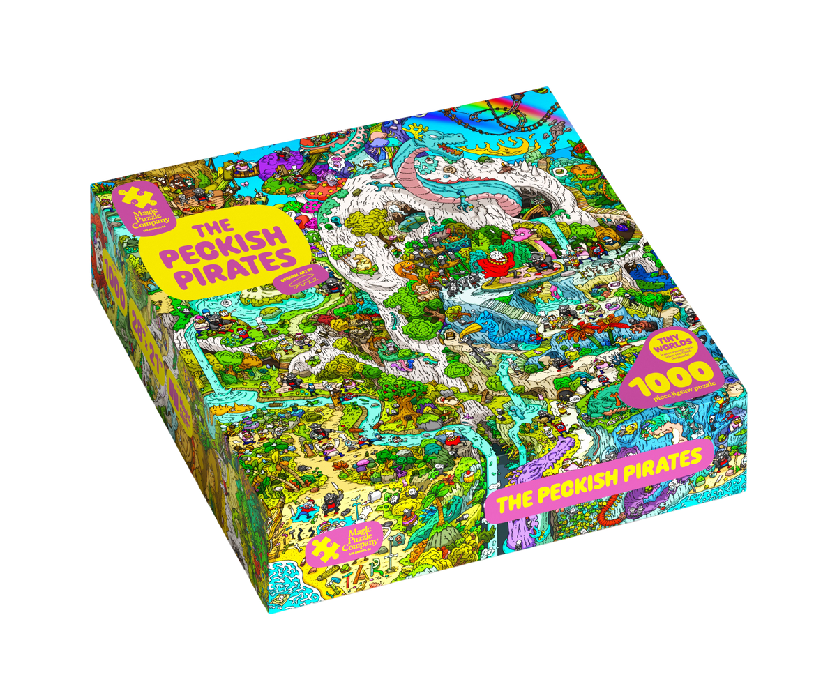 The Peckish Pirates - 1,000-Piece Magic Jigsaw Puzzle
