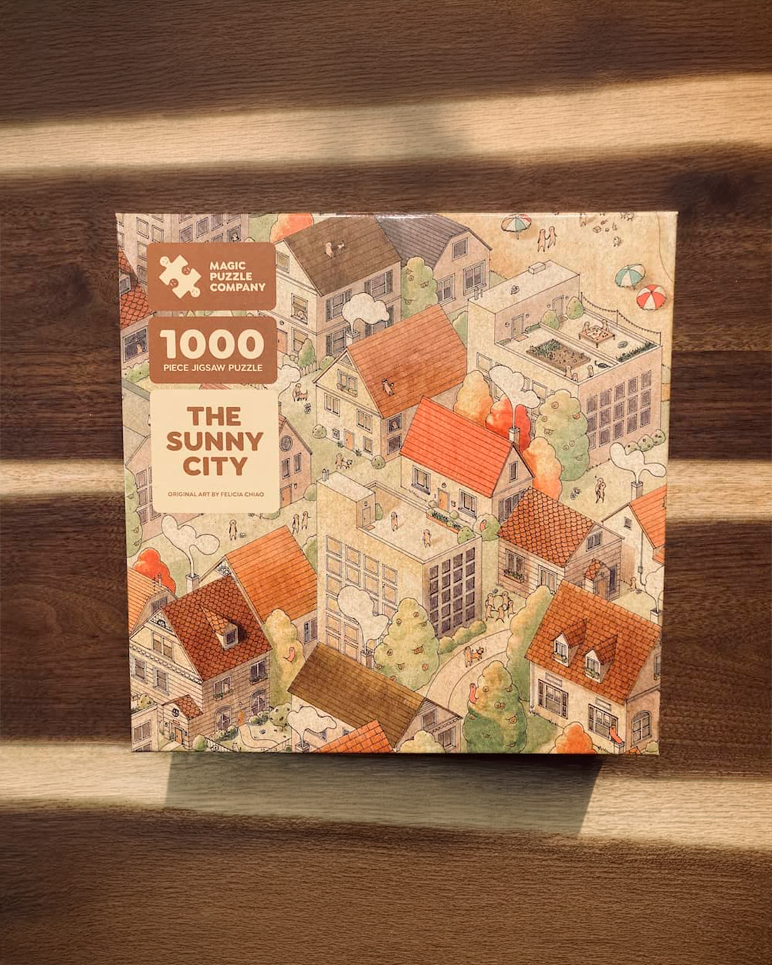 The Sunny City - 1,000-Piece Magic Jigsaw Puzzle