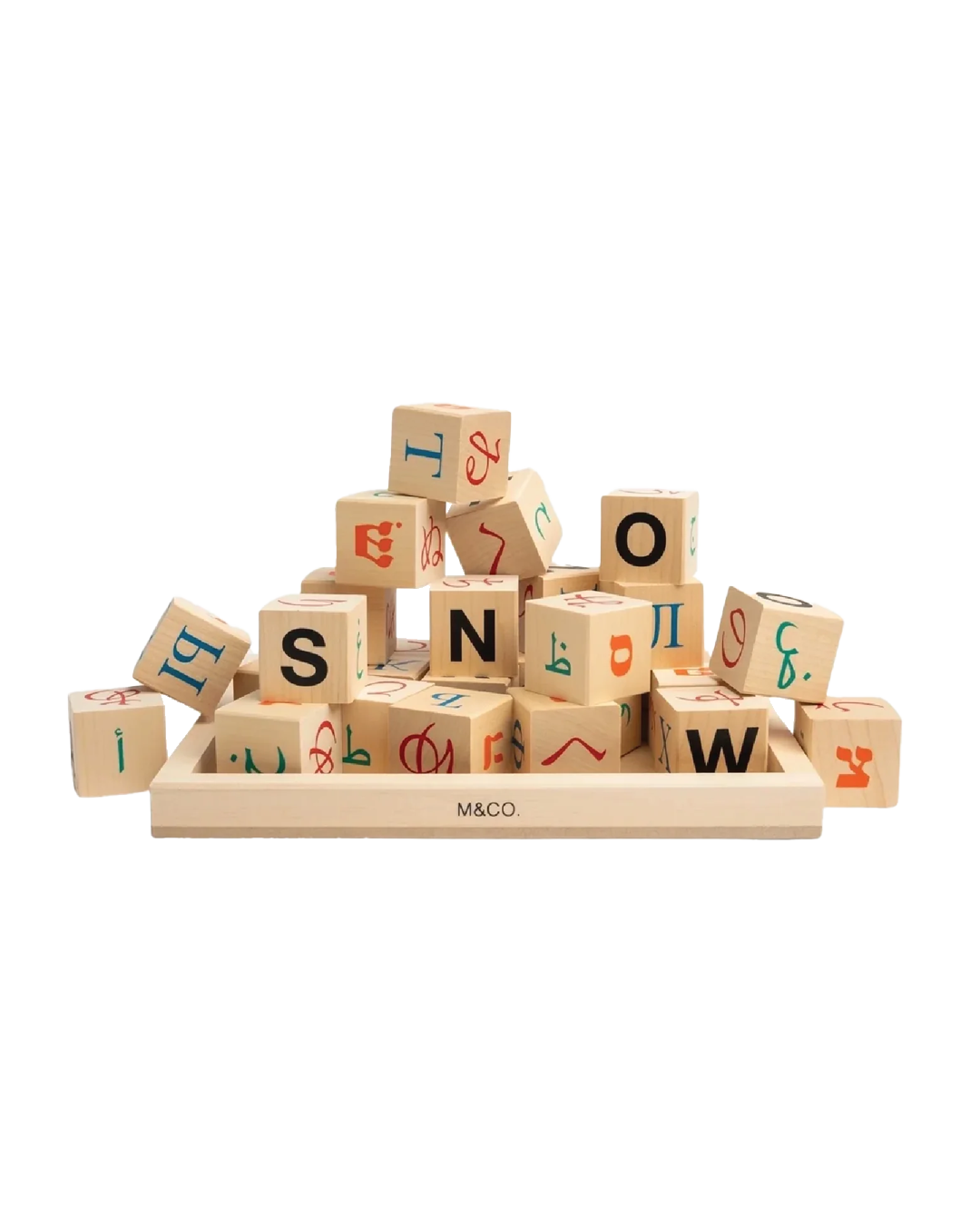 Tibor Kalman Global Alphabet Blocks