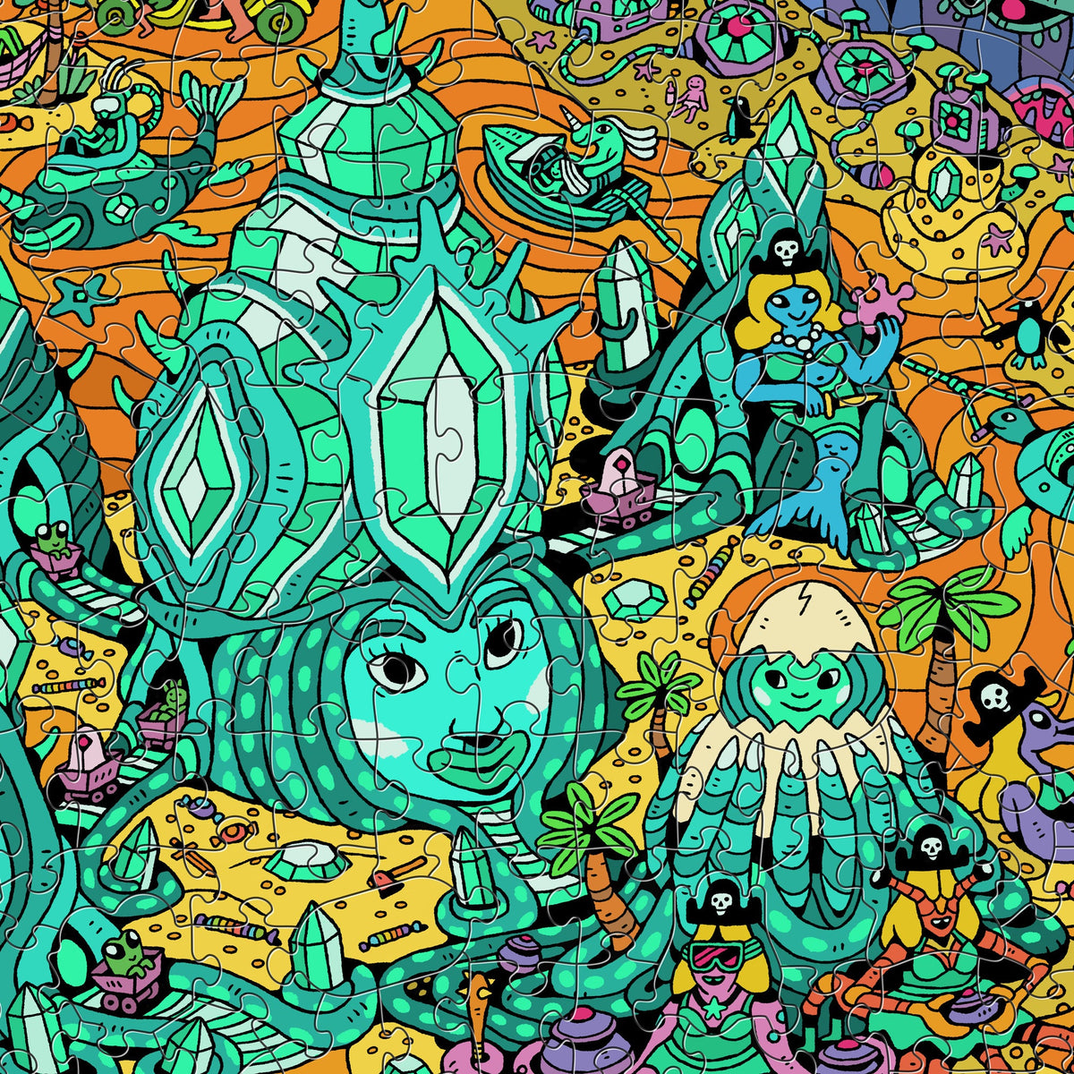 The Drippy Trip - 1,000-Piece Magic Jigsaw Puzzle