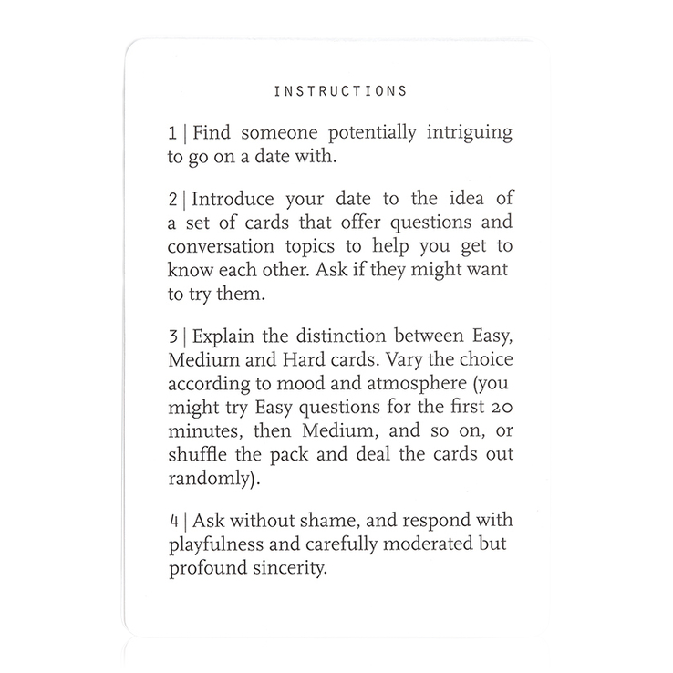 Dating Cards