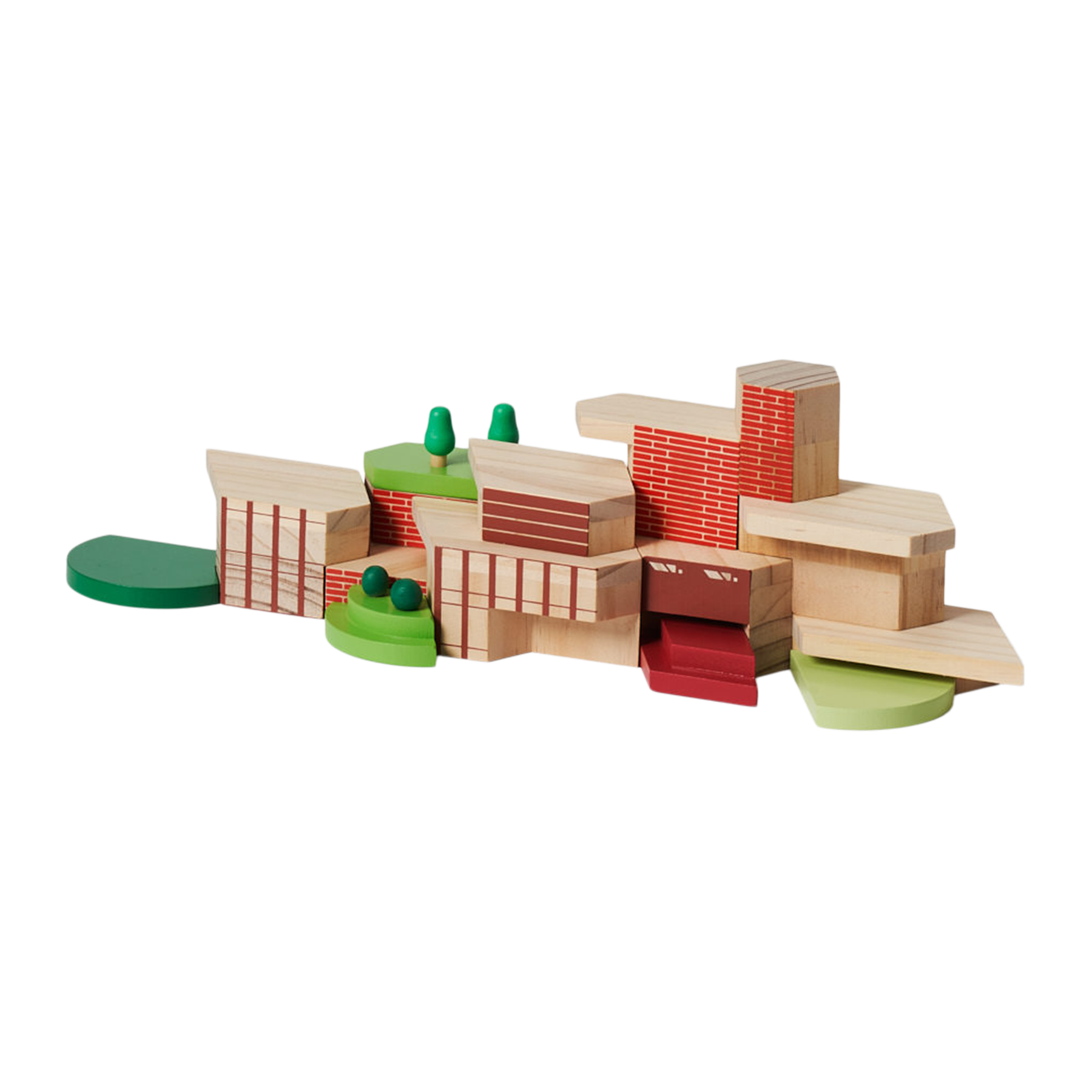 Blockitecture® Frank Lloyd Wright Usonia Homes