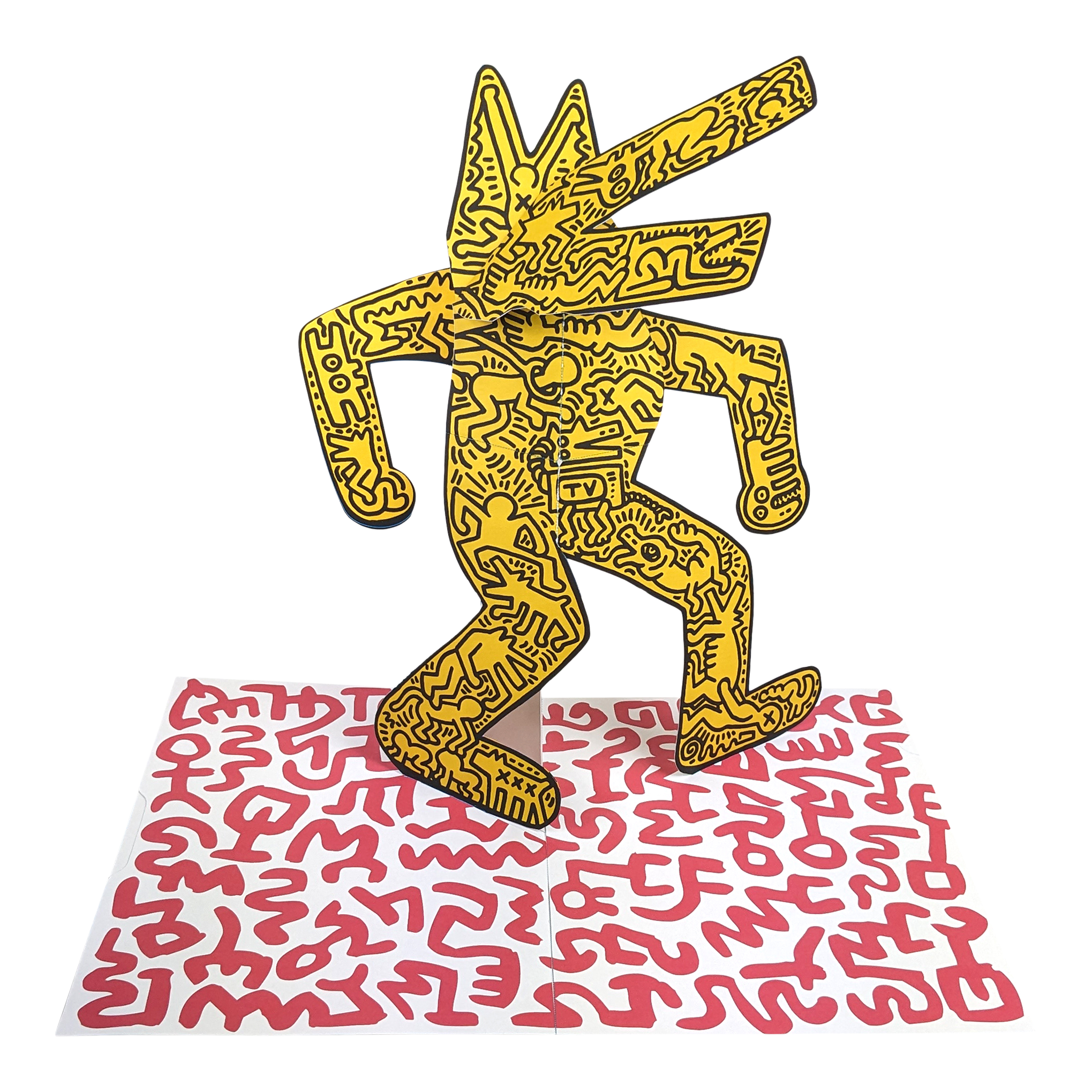 Keith Haring Pop Up Book