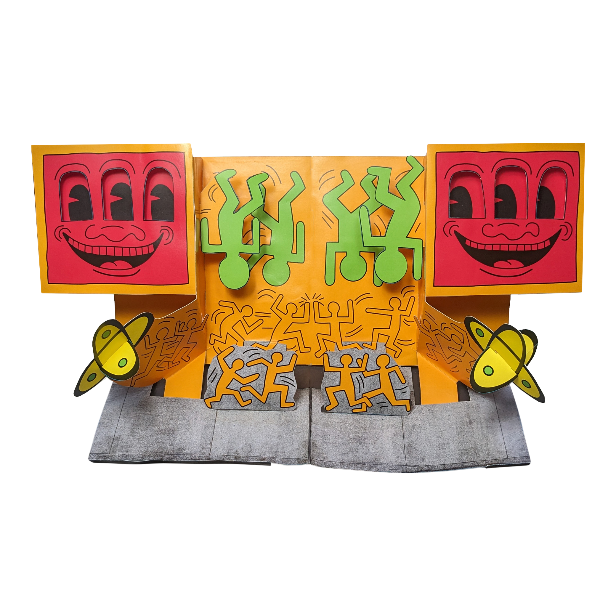 Keith Haring Pop Up Book