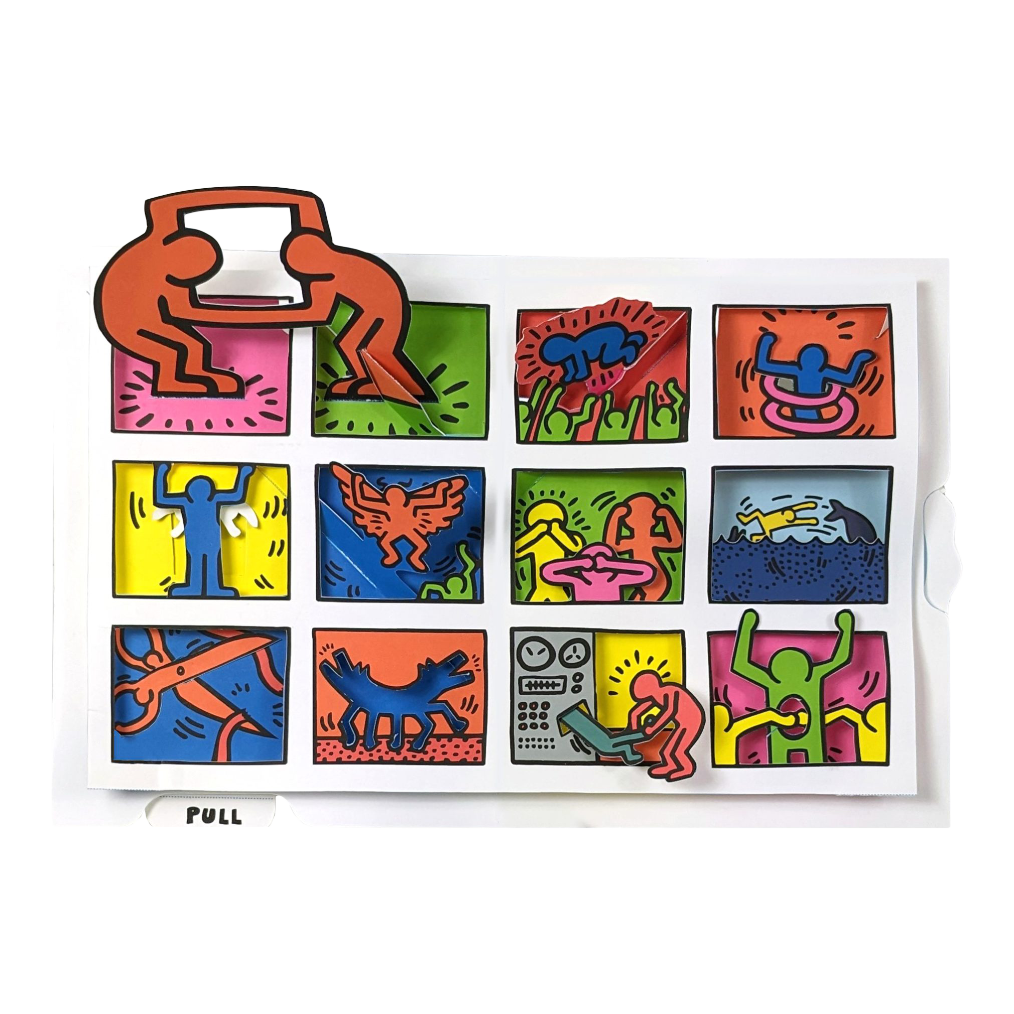 Keith Haring Pop Up Book