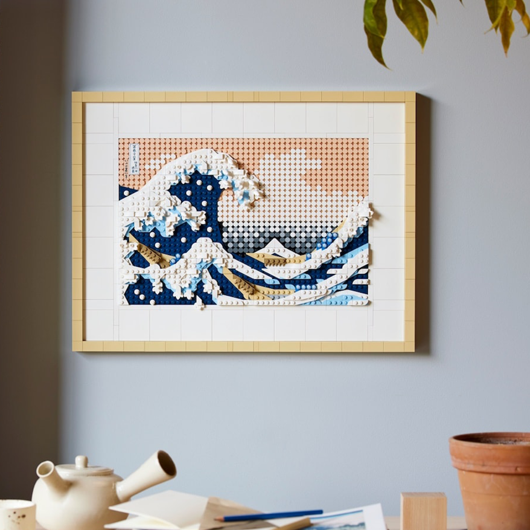 LEGO® The Great Wave by Hokusai
