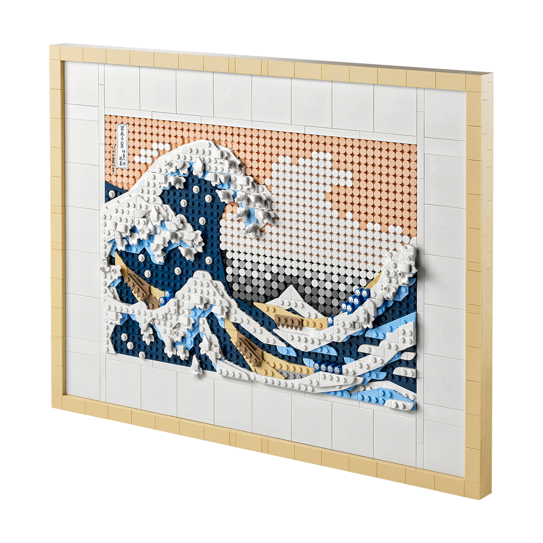 LEGO® The Great Wave by Hokusai - Art of Play