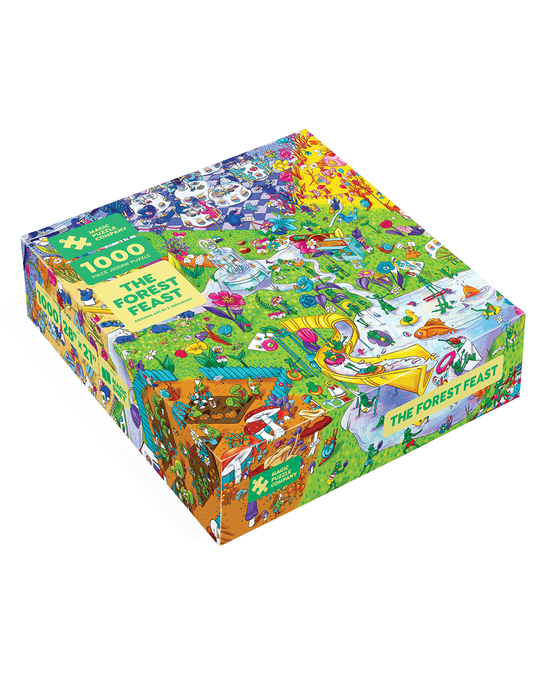 The Forest Feast - 1,000-Piece Magic Jigsaw Puzzle