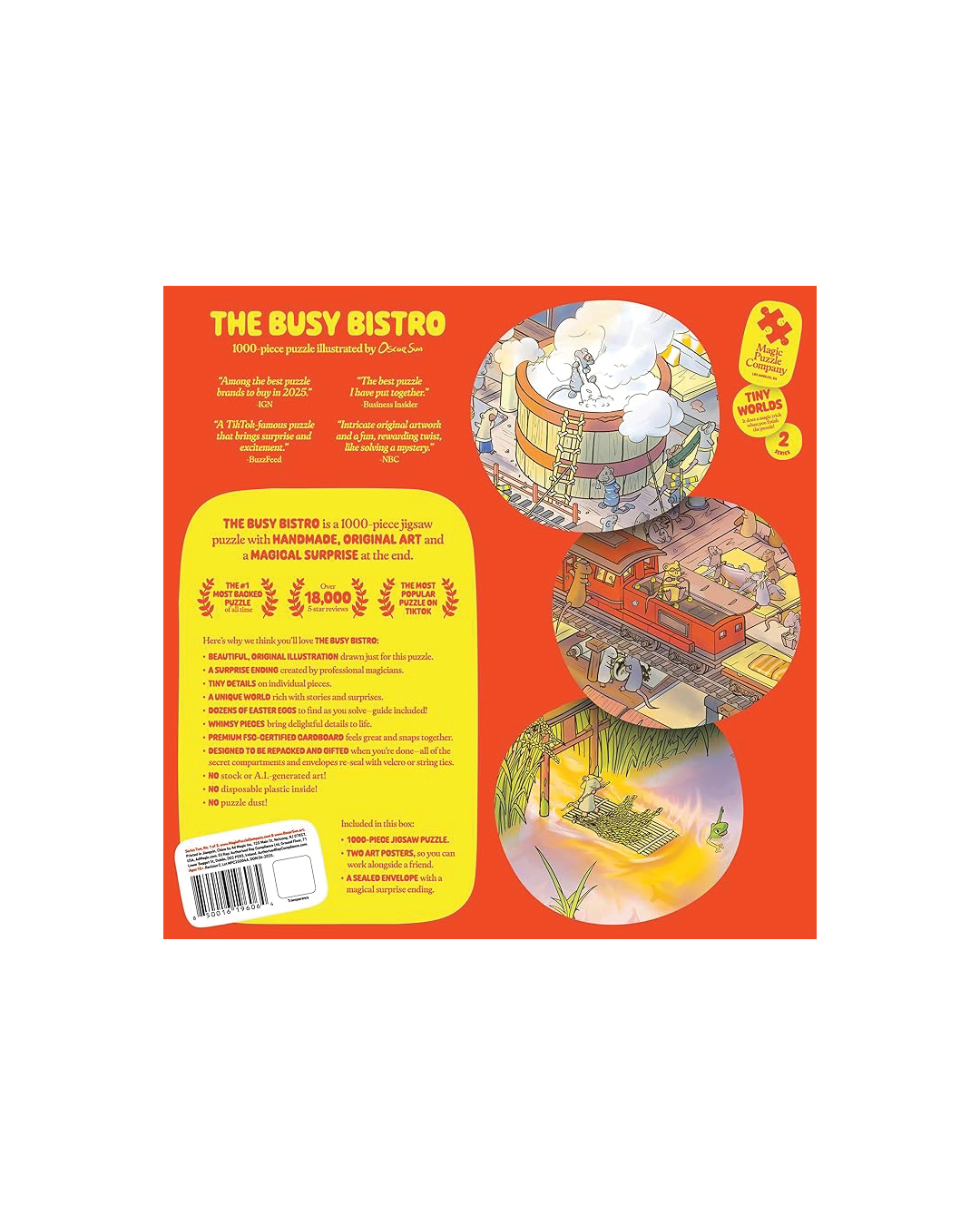 The Busy Bistro - 1,000-Piece Magic Jigsaw Puzzle