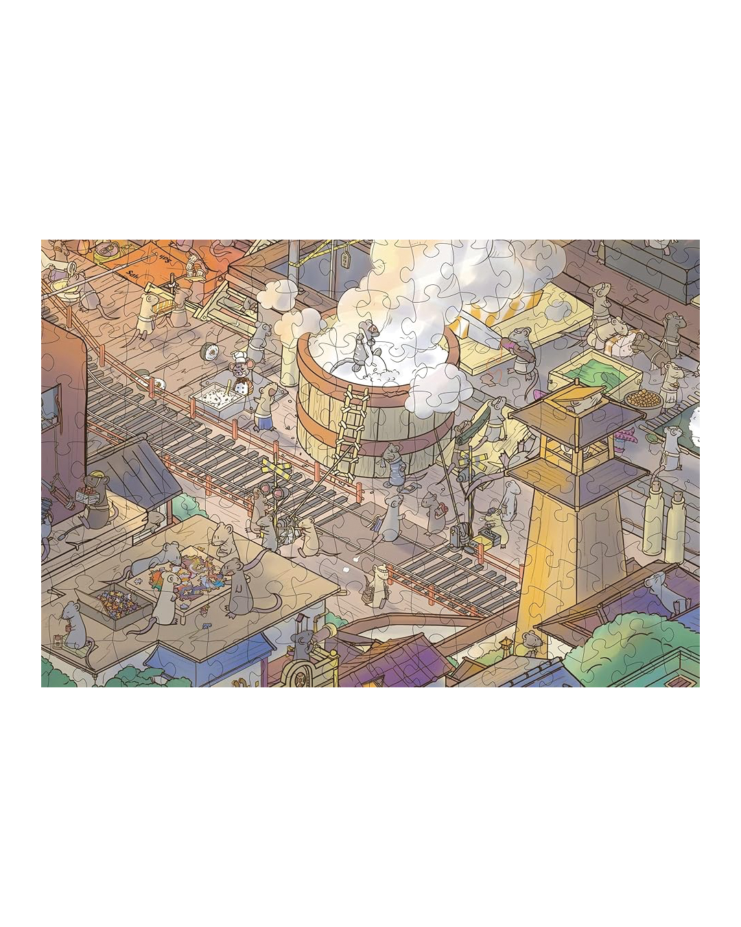 The Busy Bistro - 1,000-Piece Magic Jigsaw Puzzle