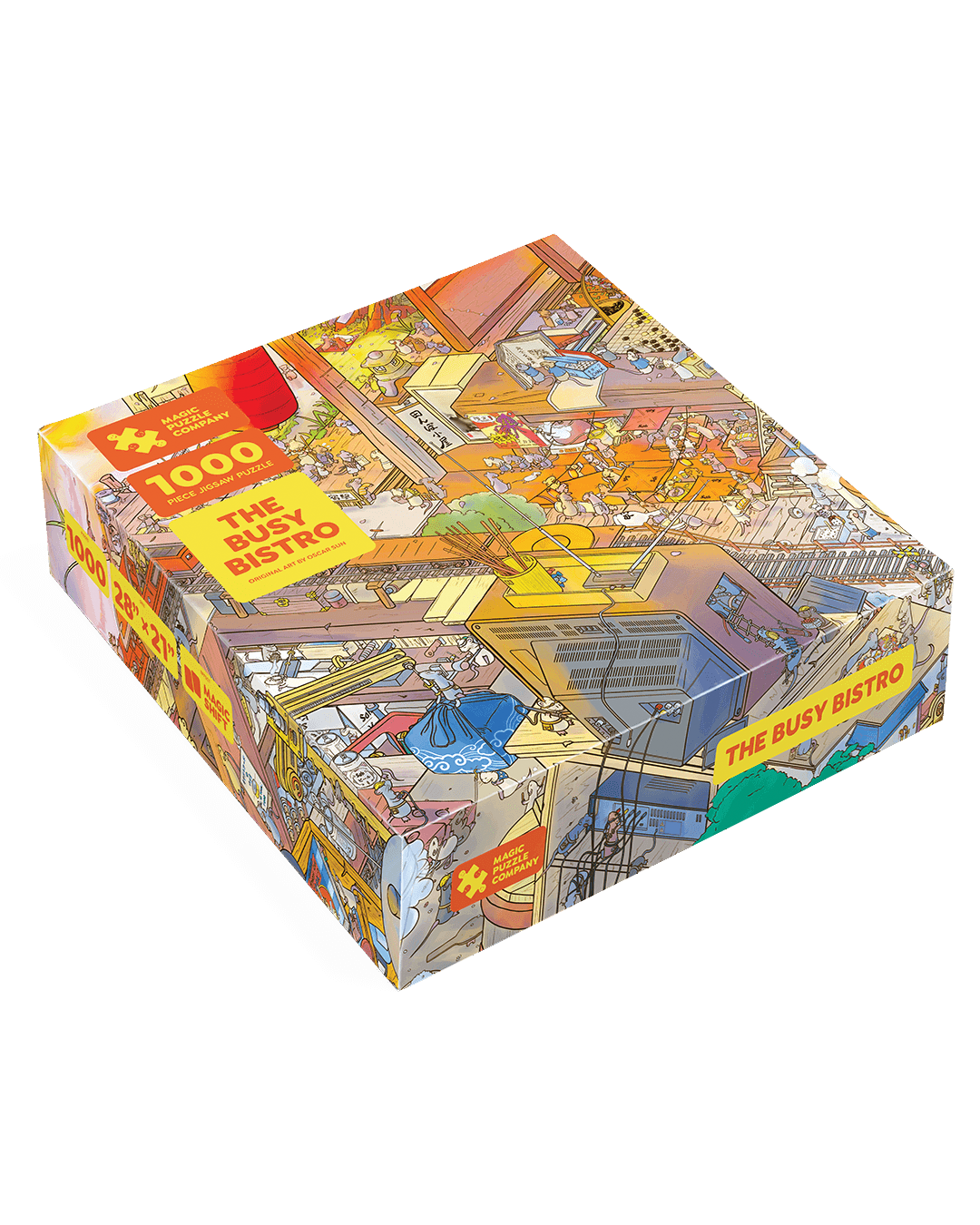 The Busy Bistro - 1,000-Piece Magic Jigsaw Puzzle