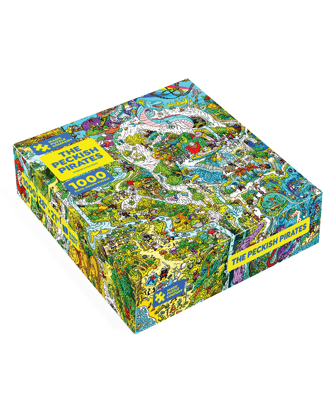 The Peckish Pirates - 1,000-Piece Magic Jigsaw Puzzle - Art of Play