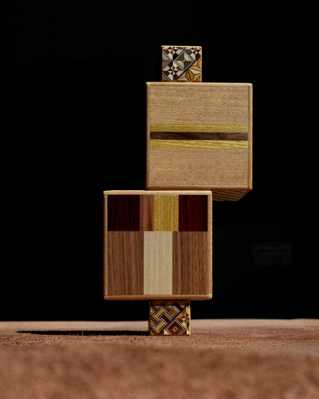 「ハコボーイ！ ハコづめBOX」 セット Himitsu Bako Puzzle Box, Square - Art of Play