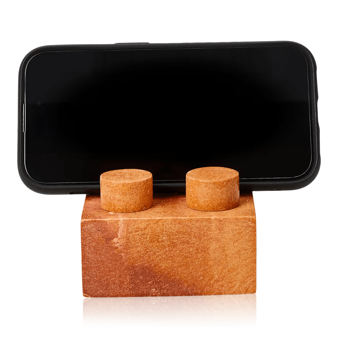 Stone Brick Phone Stand