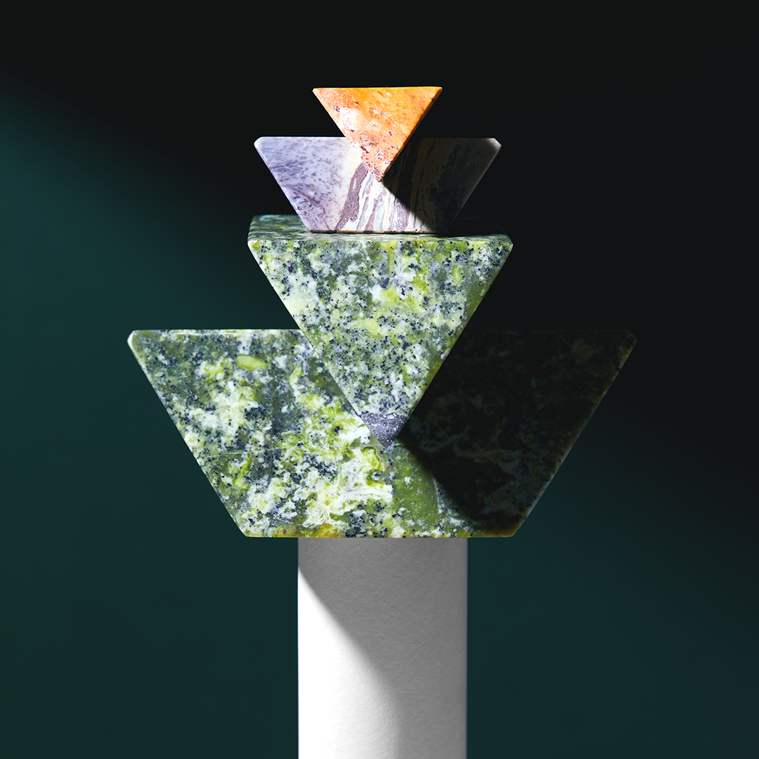 Stone Pyramid Puzzle