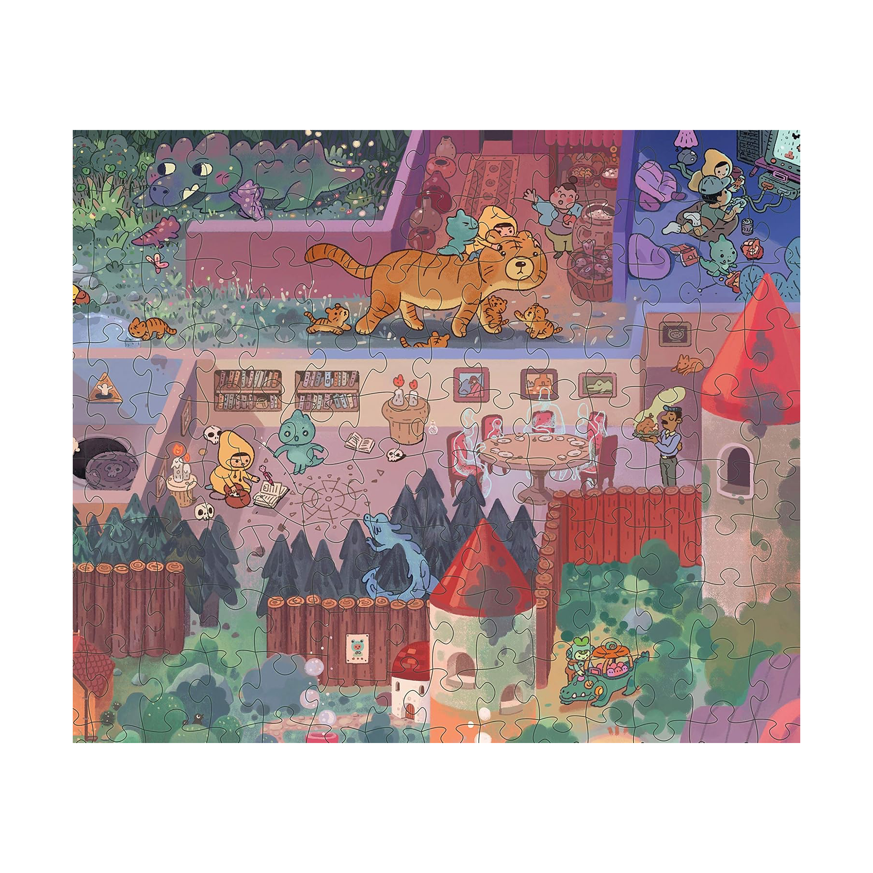 The Mystic Maze 1,000-Piece Magic Jigsaw Puzzle