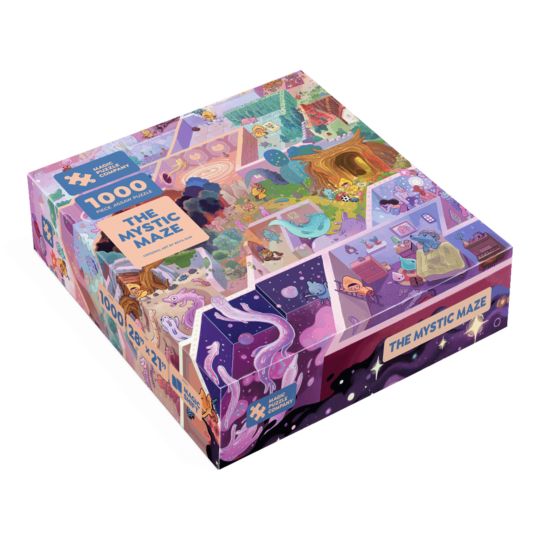 The Mystic Maze 1,000-Piece Magic Jigsaw Puzzle