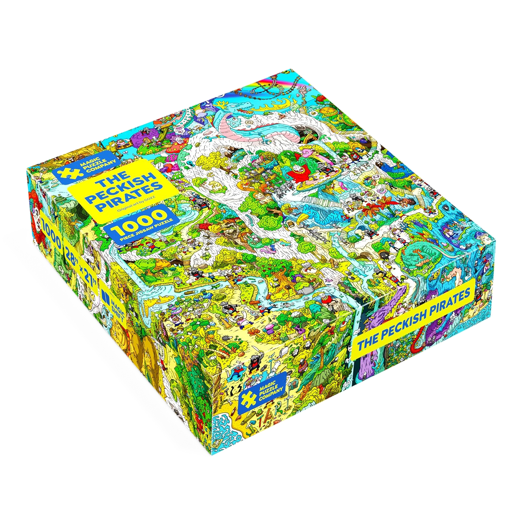 The Peckish Pirates 1,000-Piece Magic Jigsaw Puzzle