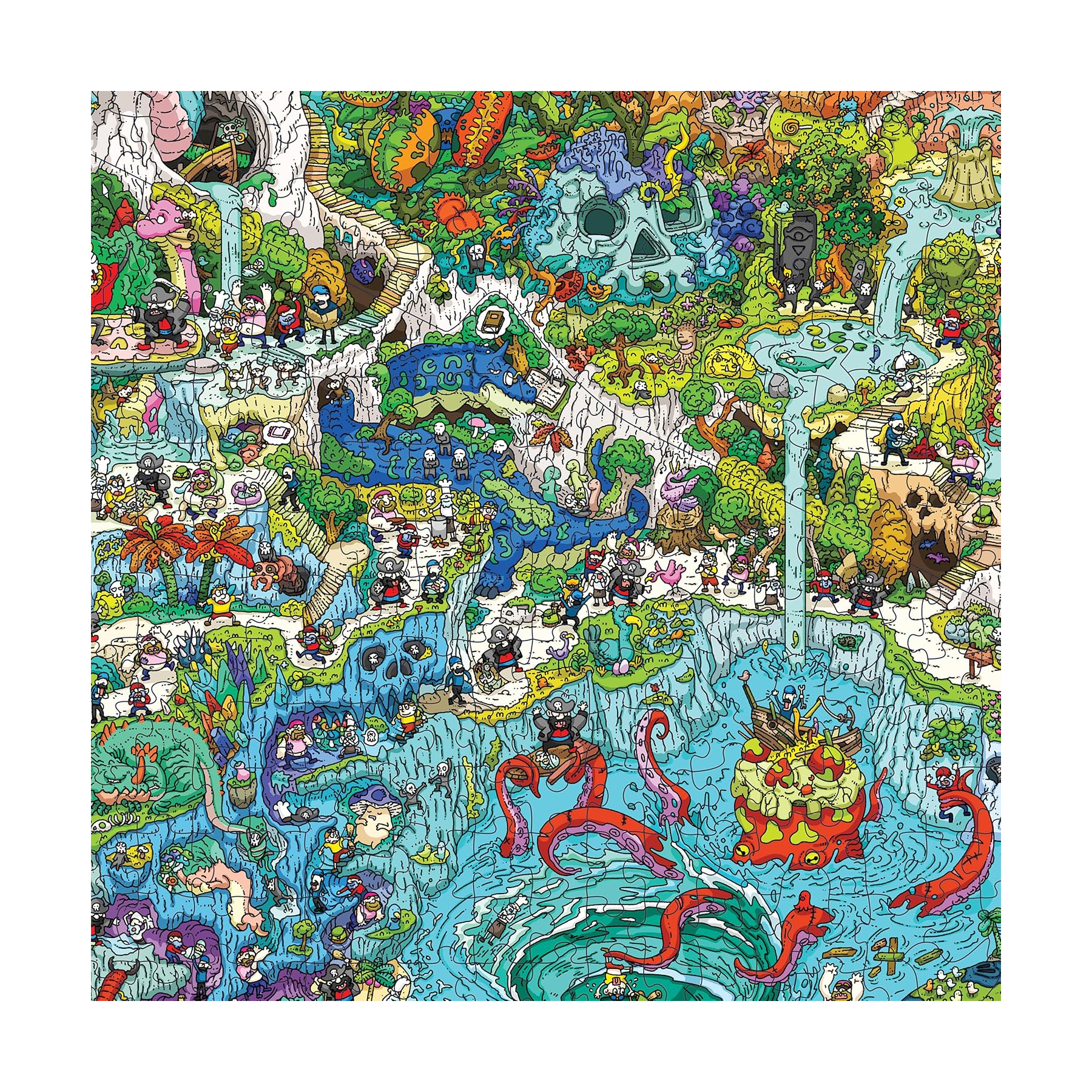The Peckish Pirates 1,000-Piece Magic Jigsaw Puzzle