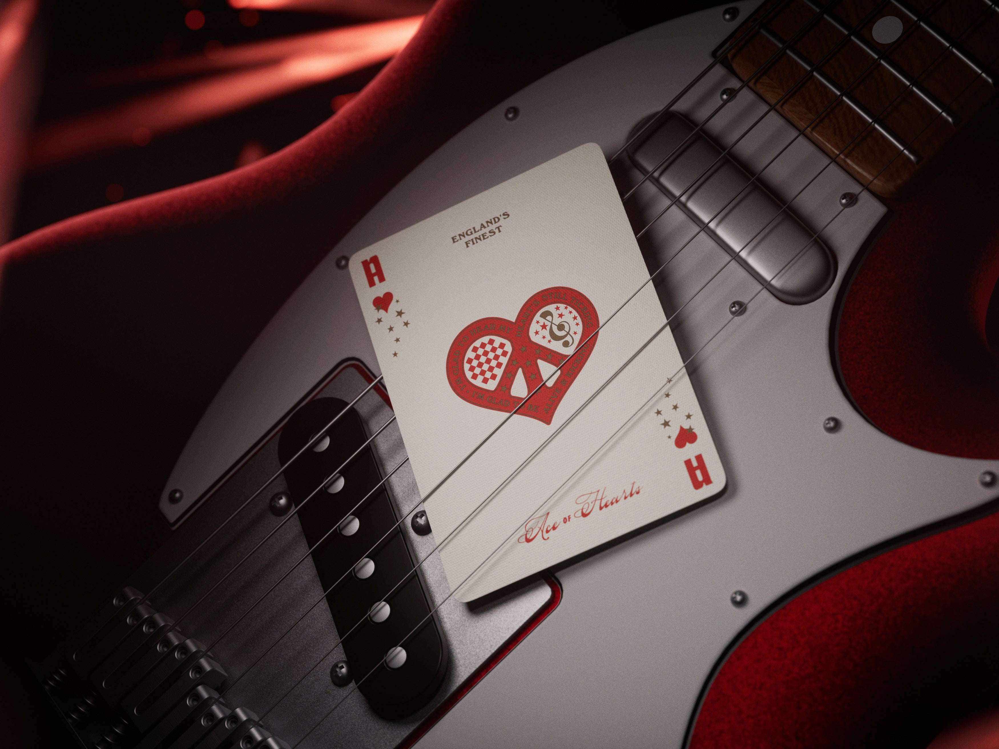 Rolling Stones Playing Cards