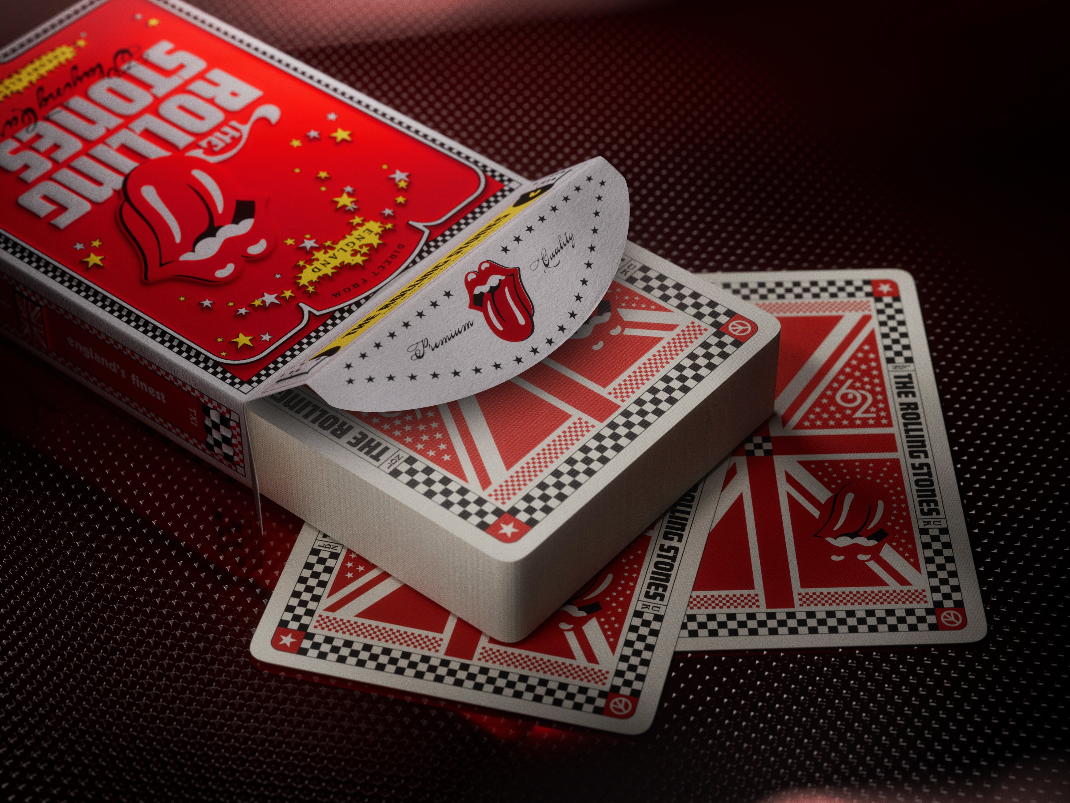 Rolling Stones Playing Cards