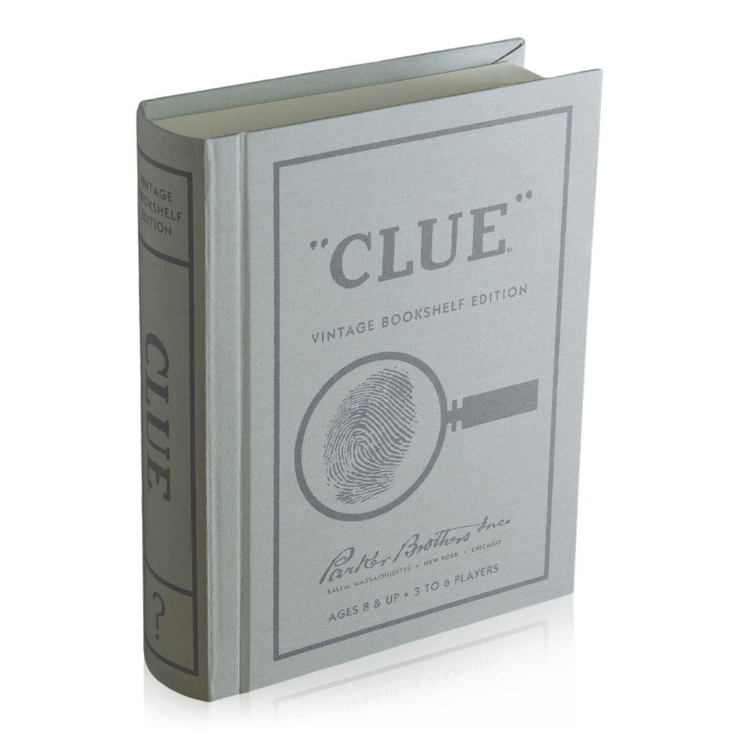 Clue Vintage Bookshelf Edition