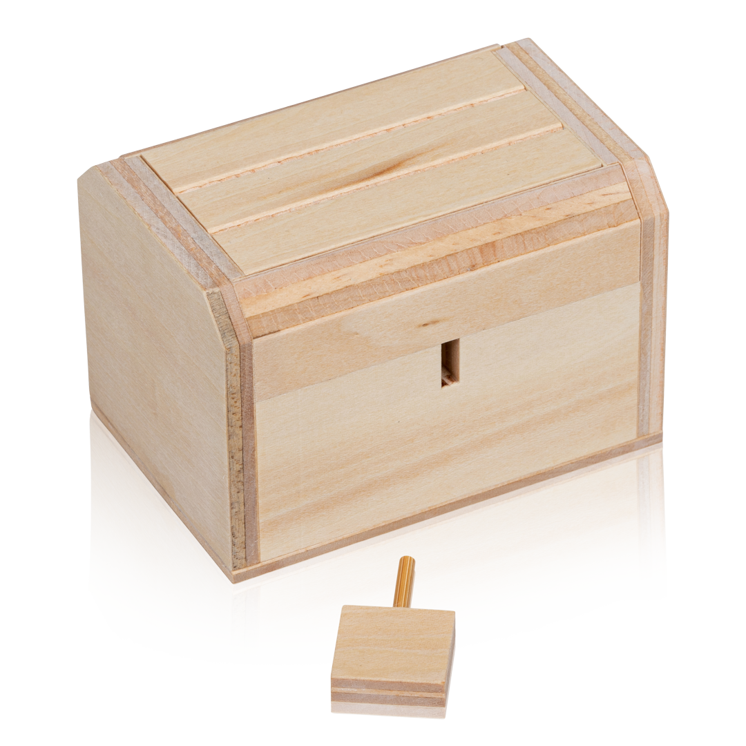DIY Treasure Chest Puzzle Box