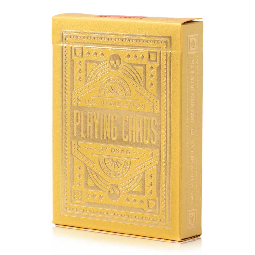 GOD ゴールドプレイングカードGOD GOLD PLAYING CARDS Bicycle Gold Deck – 52Kards