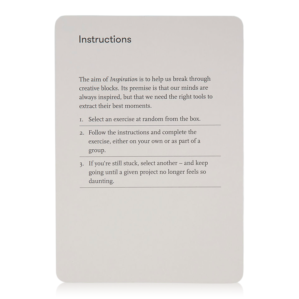 Inspiration Cards