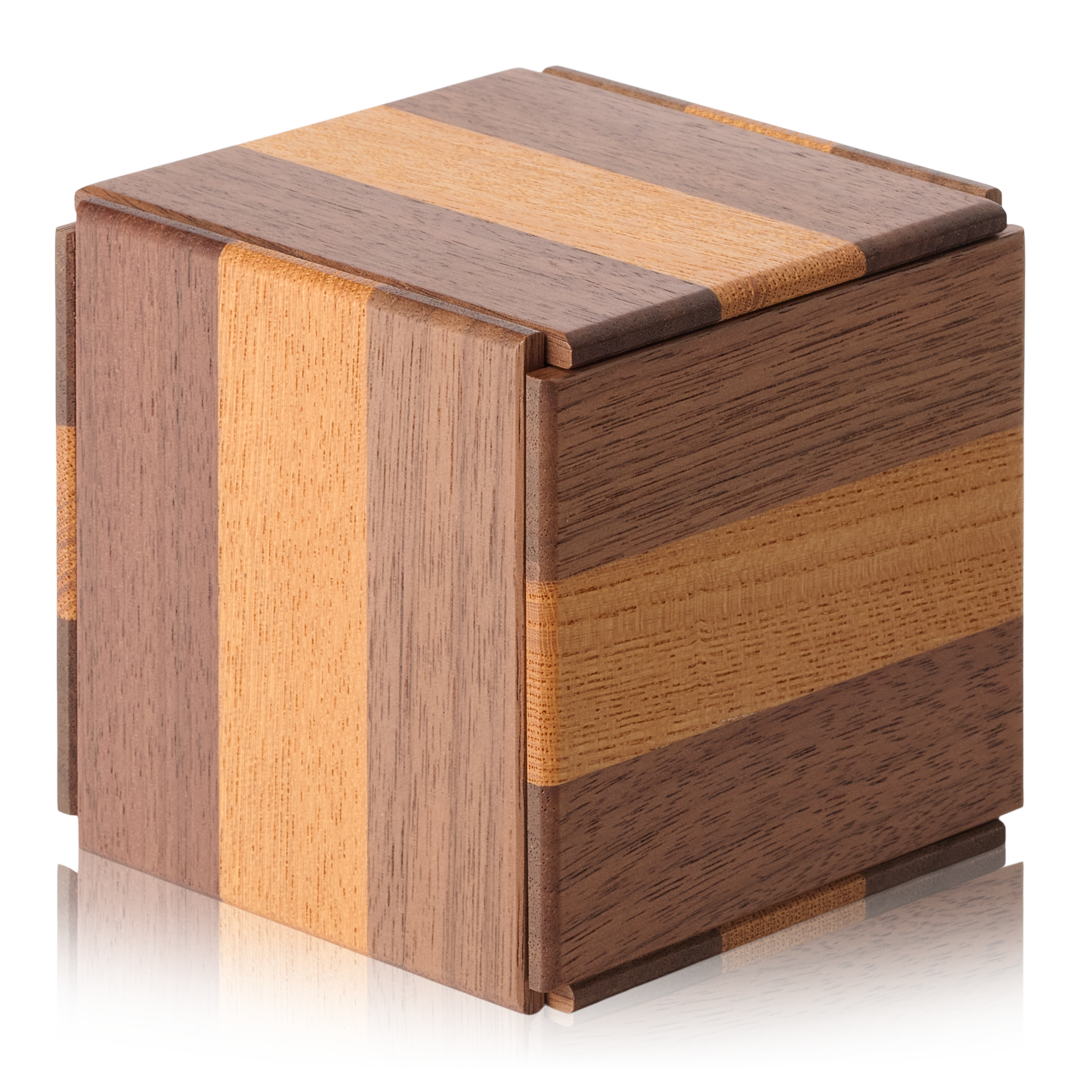 Six Stripe Puzzle Box