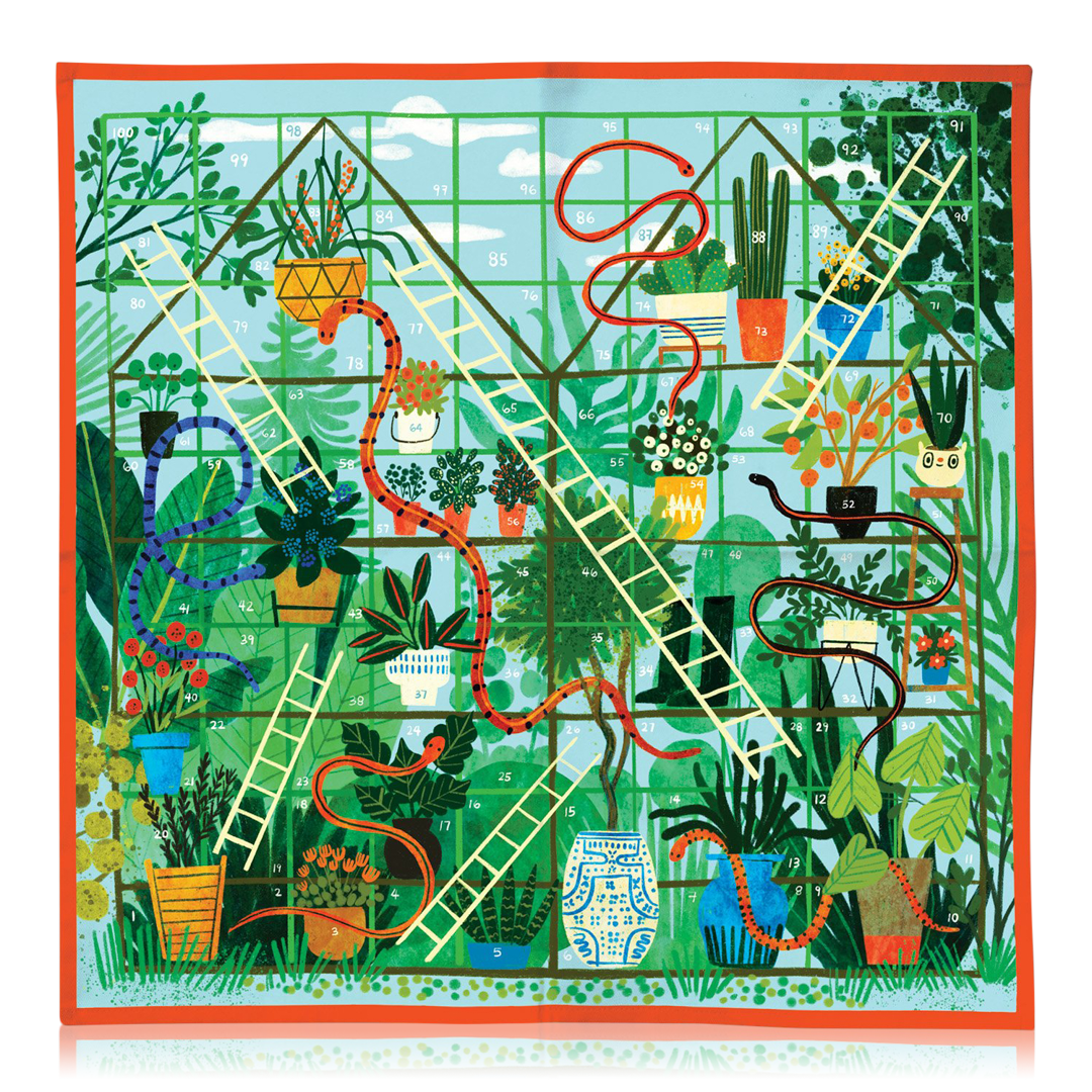 Snakes & Ladders Game Bandana