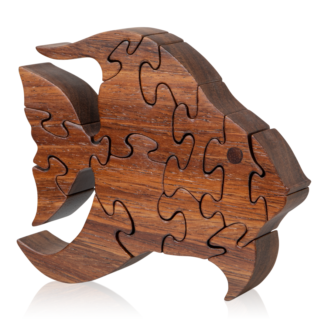 Wooden Jigsaw Sculptures
