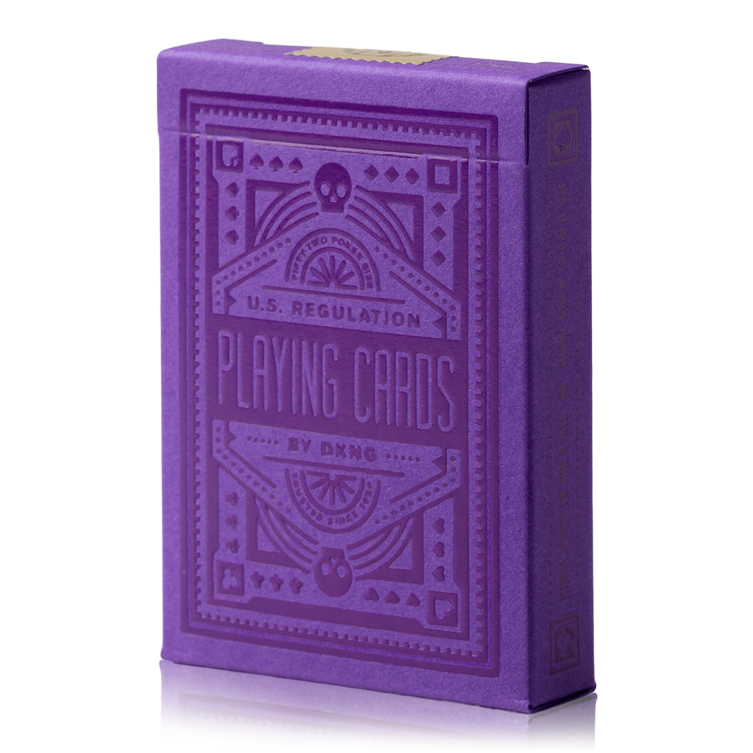 anyone playing cards purple 4種セット Anyone Worldwide: OG Purple Logo Playing Cards | X-Decks