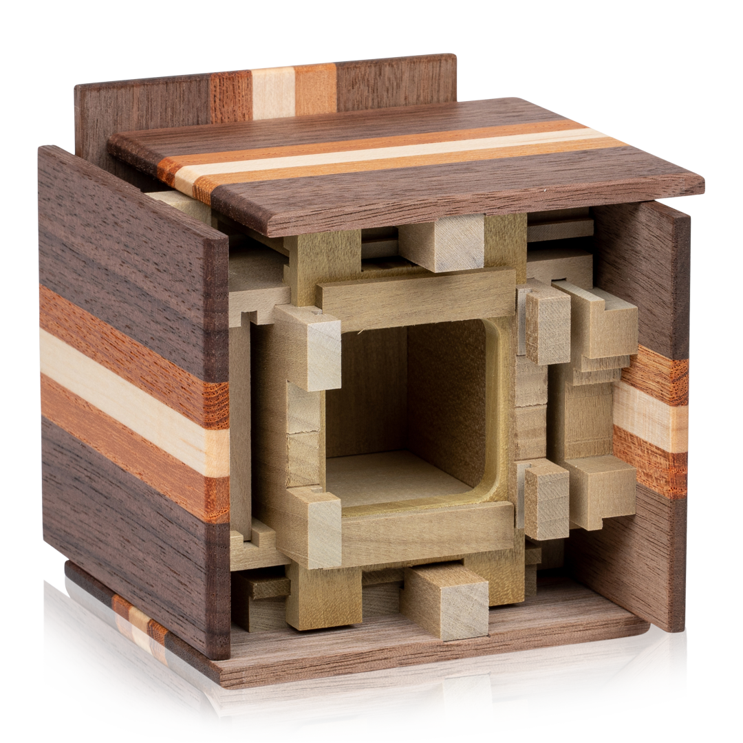 Eighteen Stripe Puzzle Box