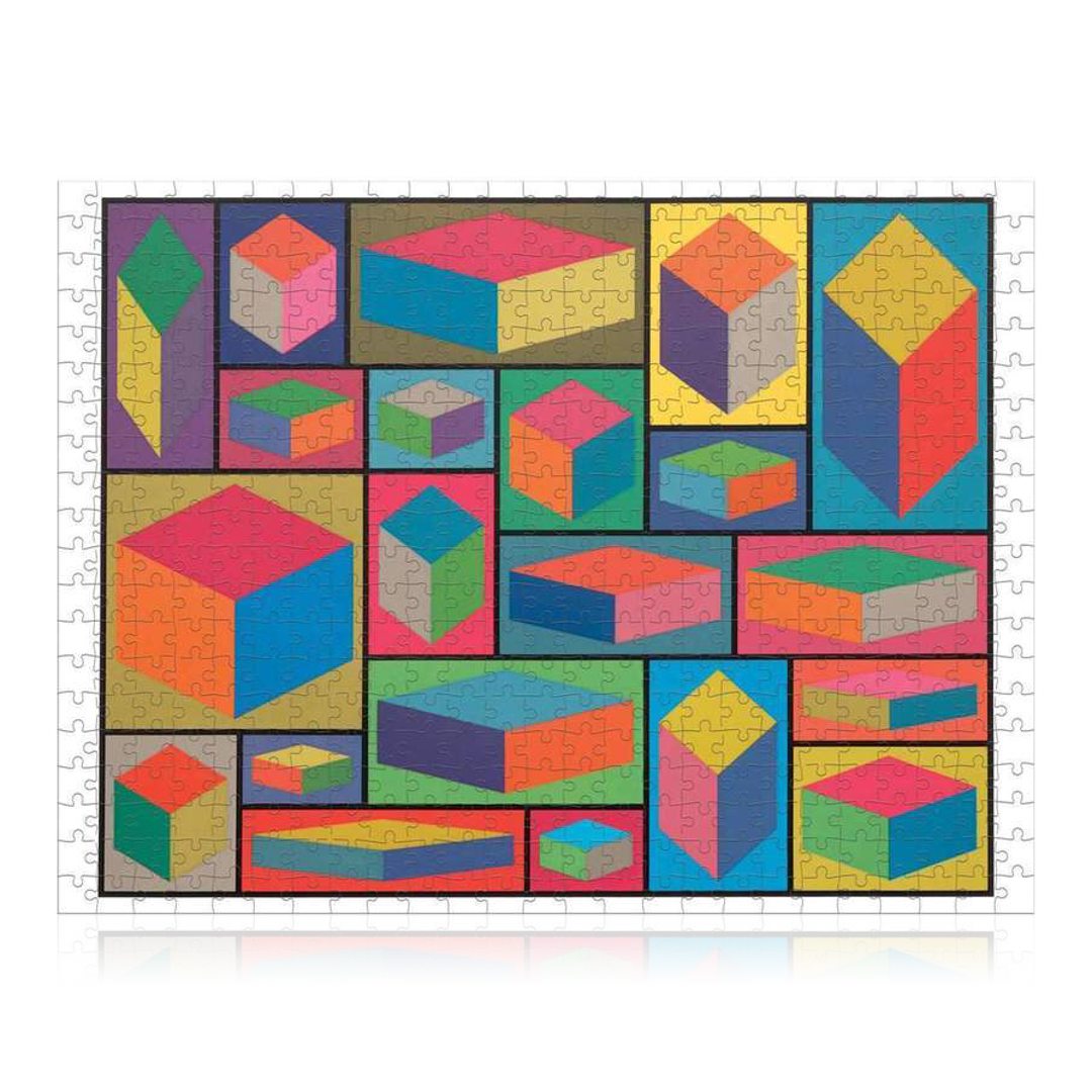Sol LeWitt 2-Sided Puzzle