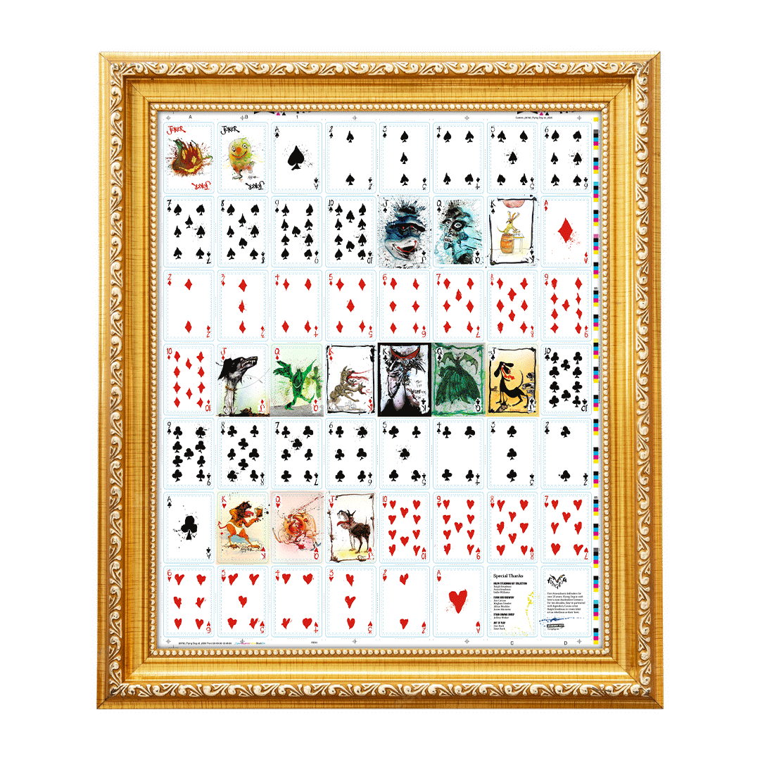 Flying Dog Uncut Sheet