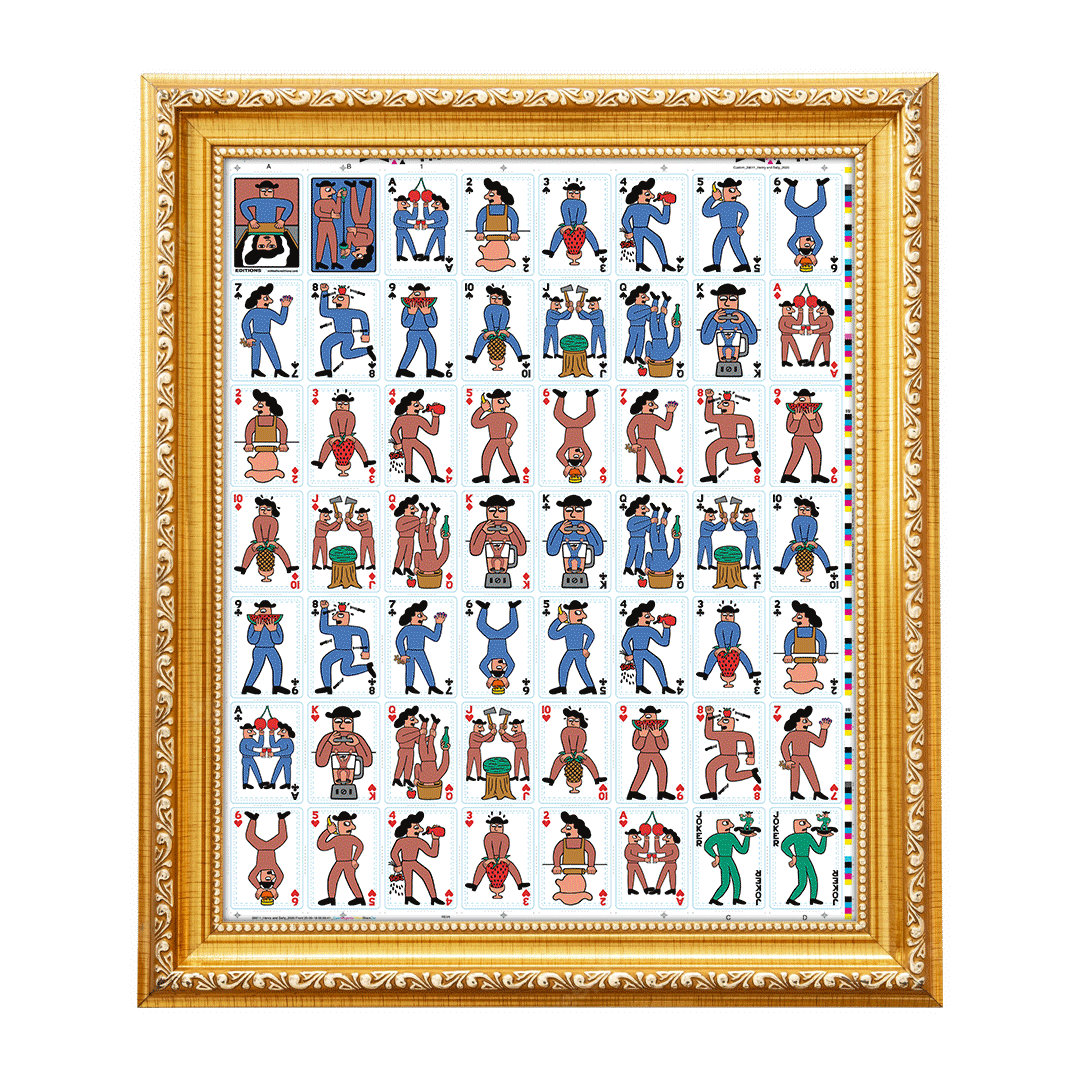 Henry & Sally Uncut Sheet