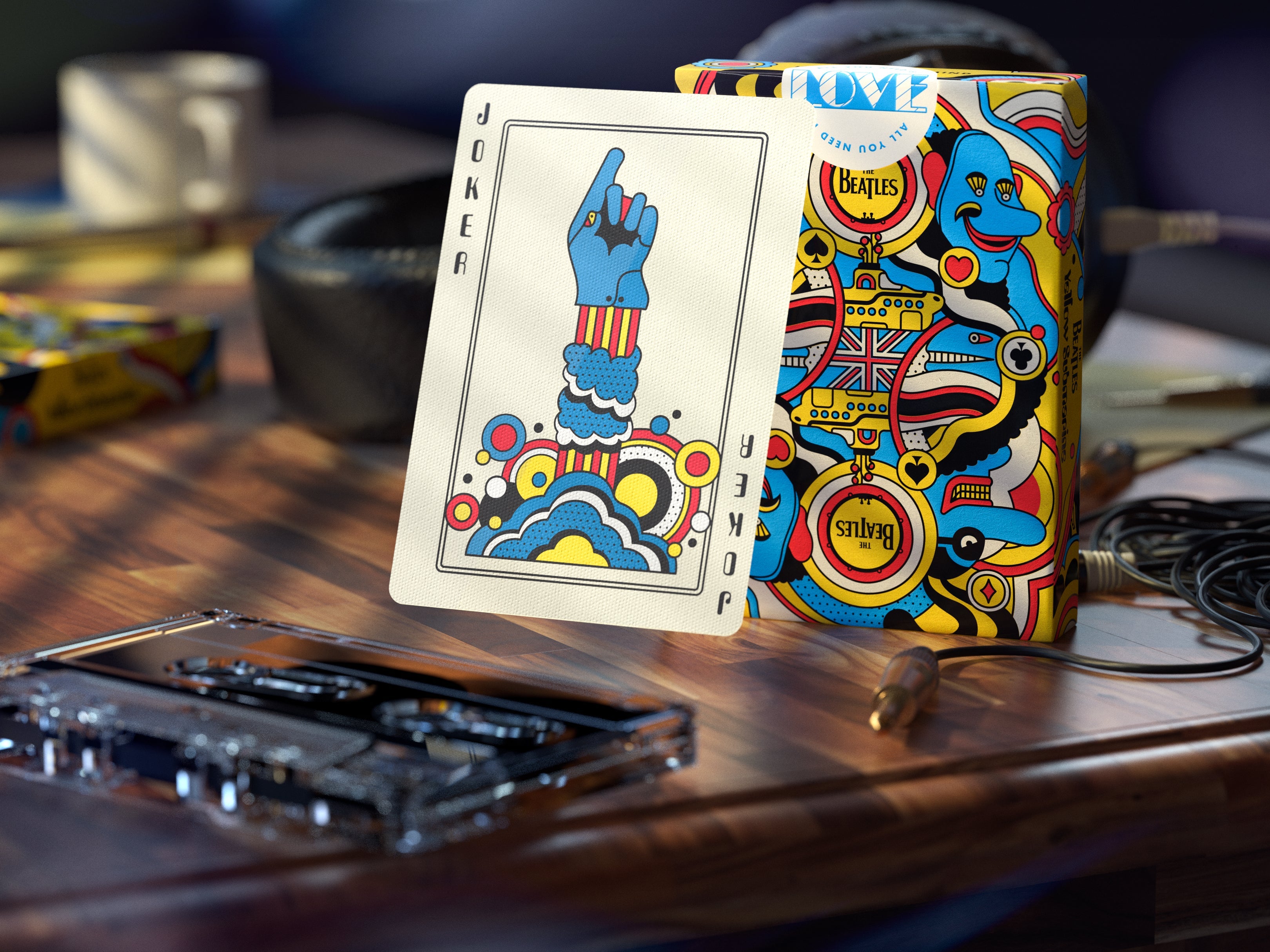 Yellow Submarine Playing Cards