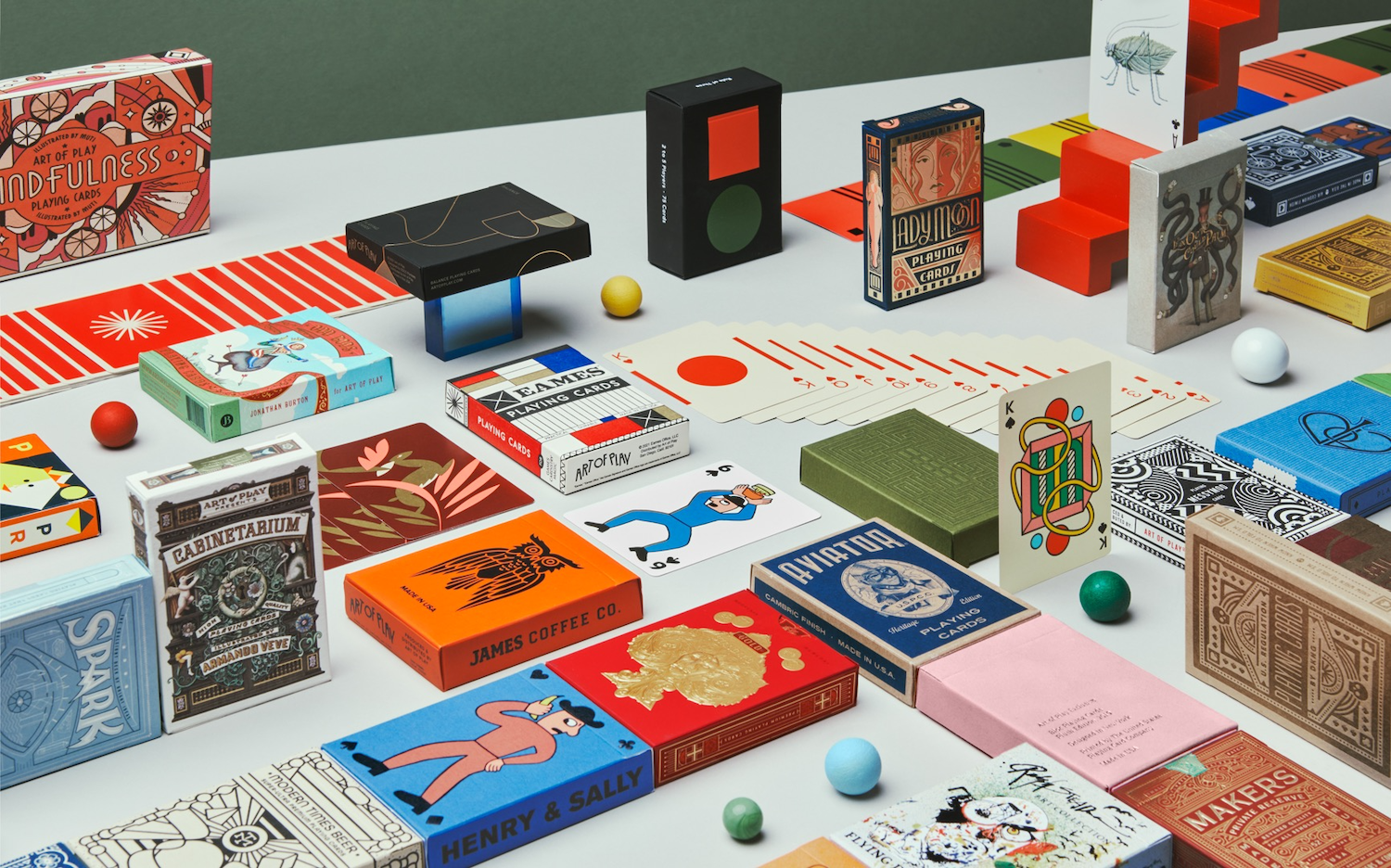 Playing cards by Art of Play
