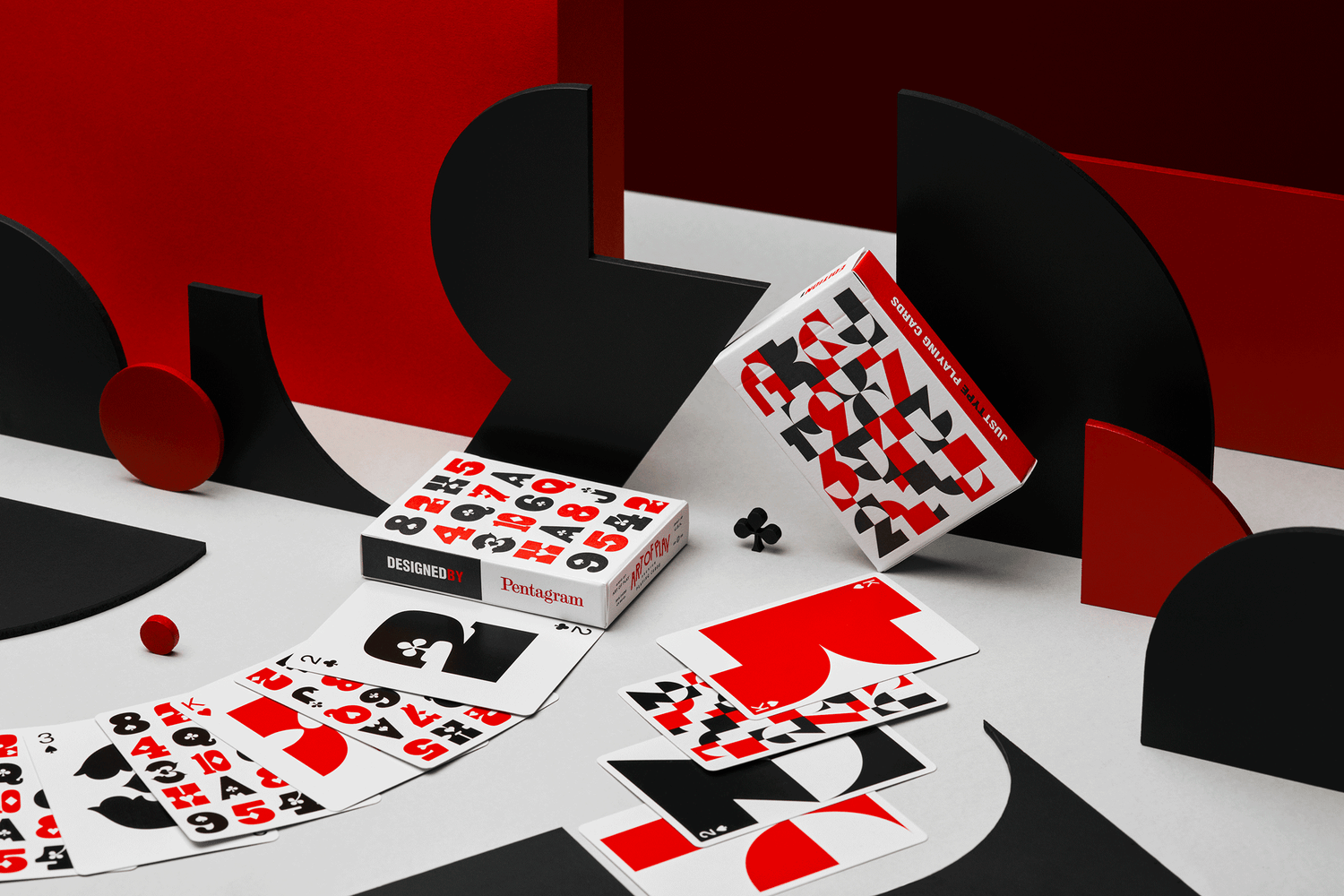 Paula Scher Designs Playing Cards