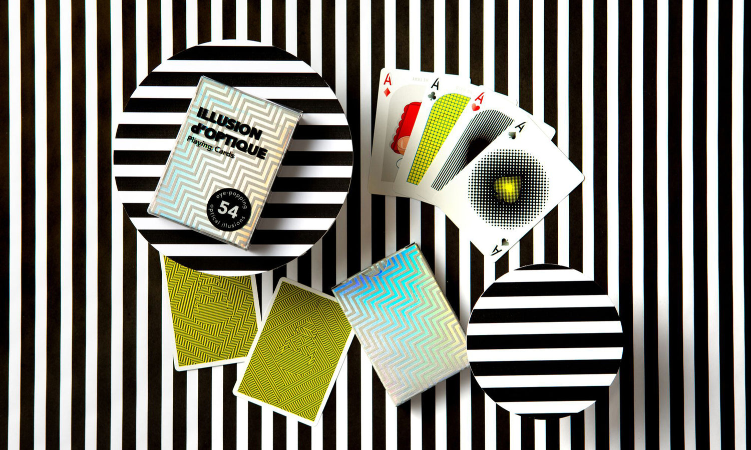Optical Illusion Playing Cards