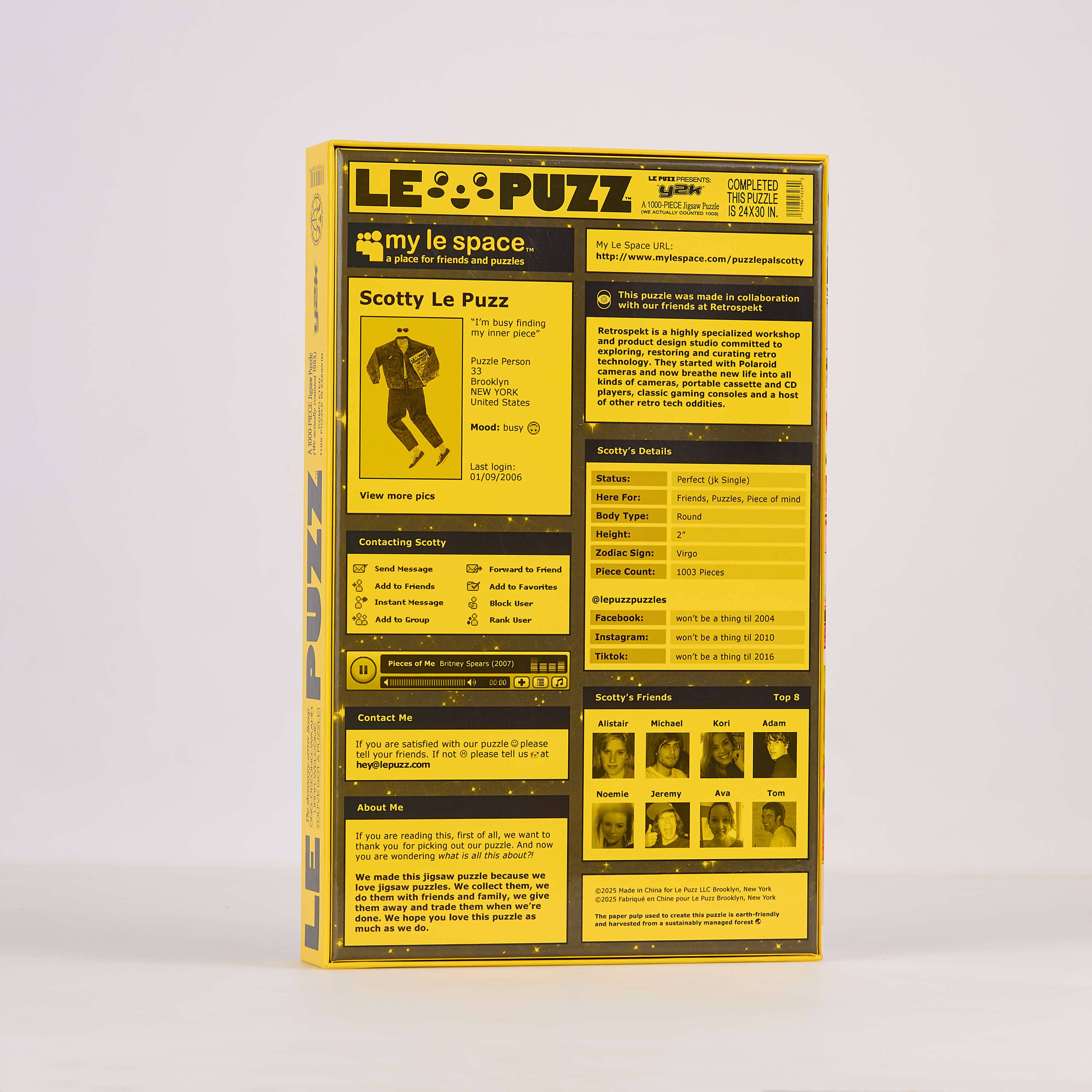 Y2K 1,000-Piece Jigsaw Puzzle by Le Puzz - Art of Play