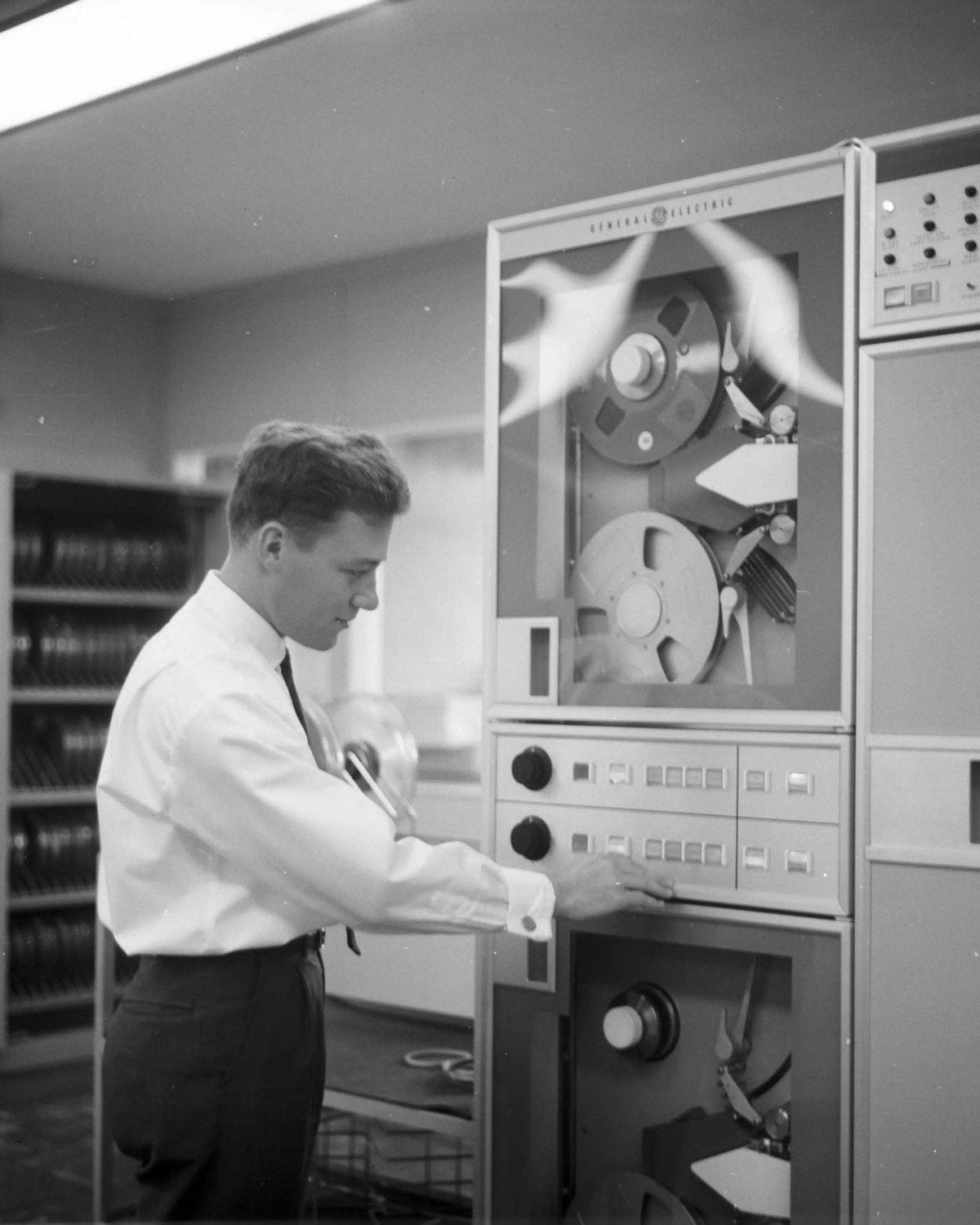 Punched Computer Tape Section