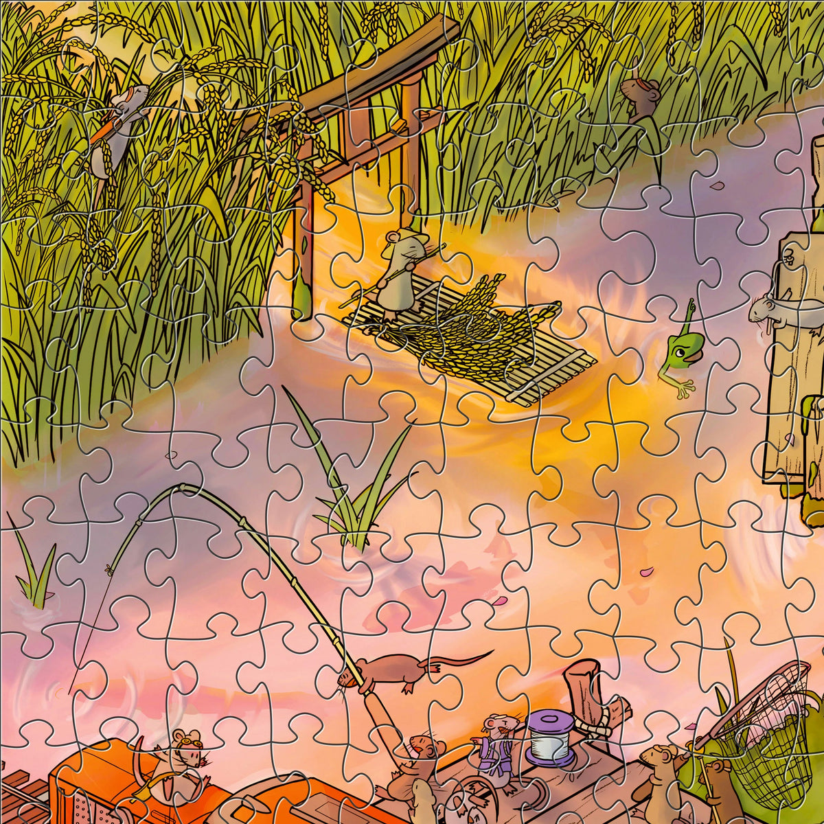 The Busy Bistro - 1,000-Piece Magic Jigsaw Puzzle